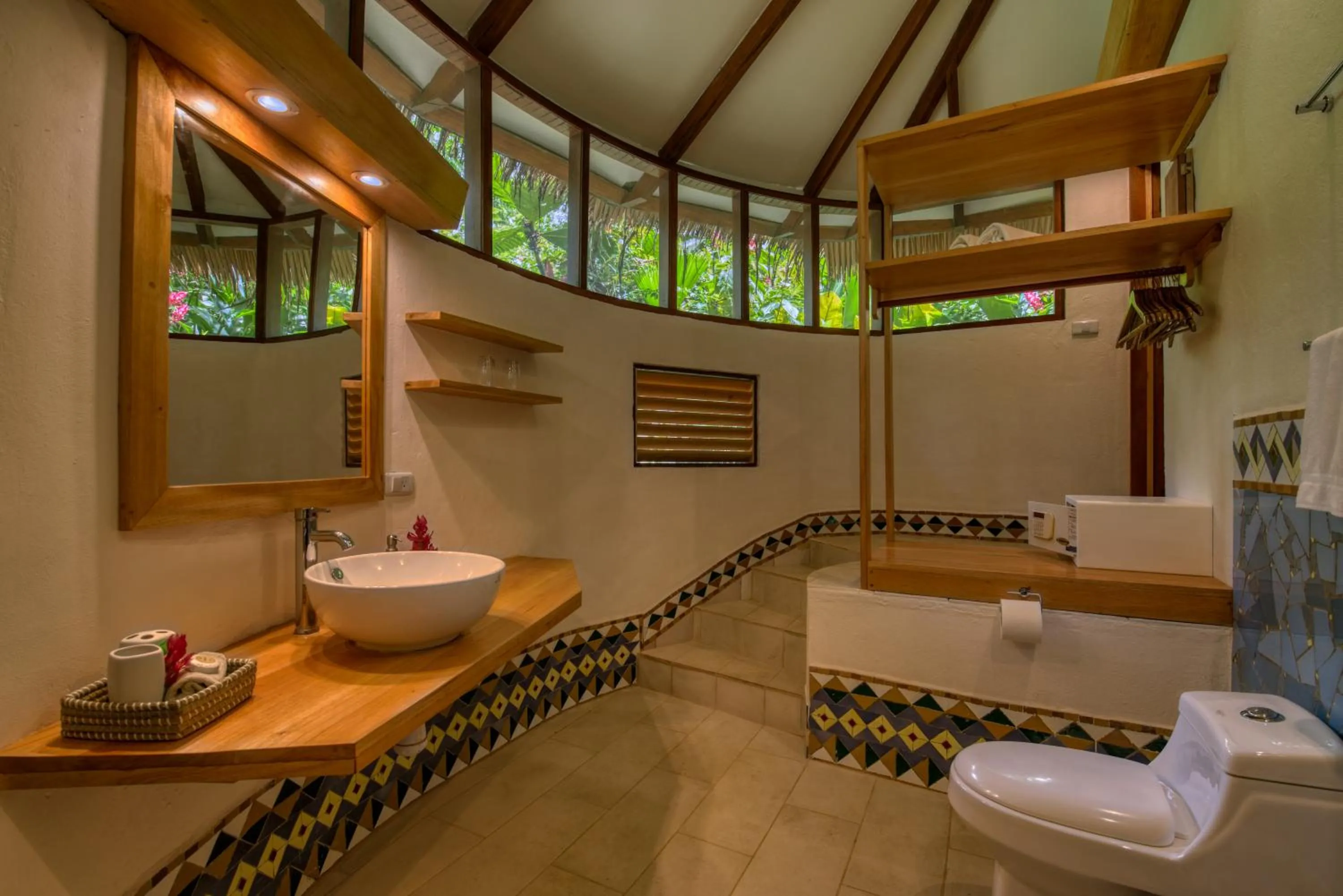 Bathroom in Hotel Shawandha Costa Rica