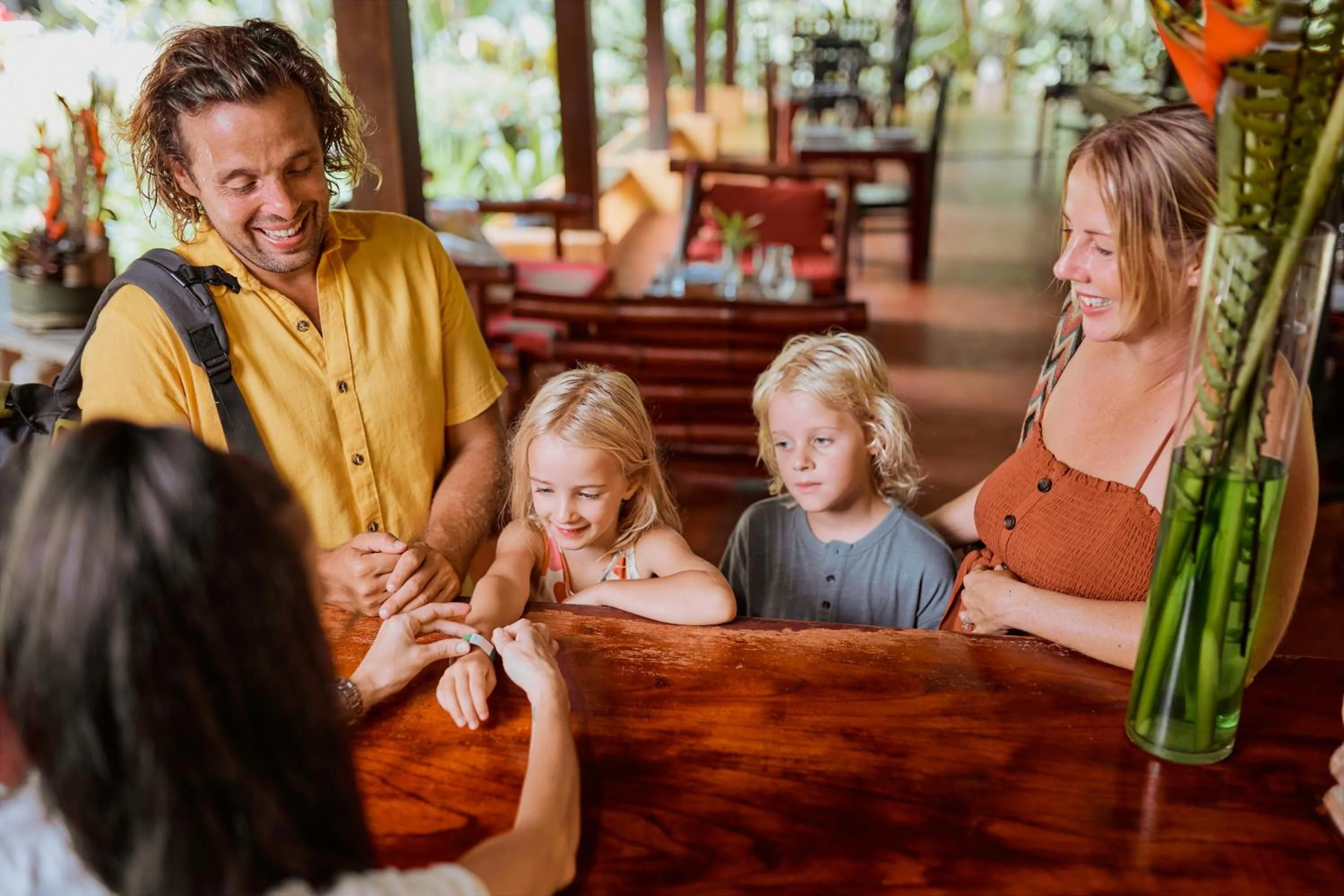 People in Hotel Shawandha Costa Rica