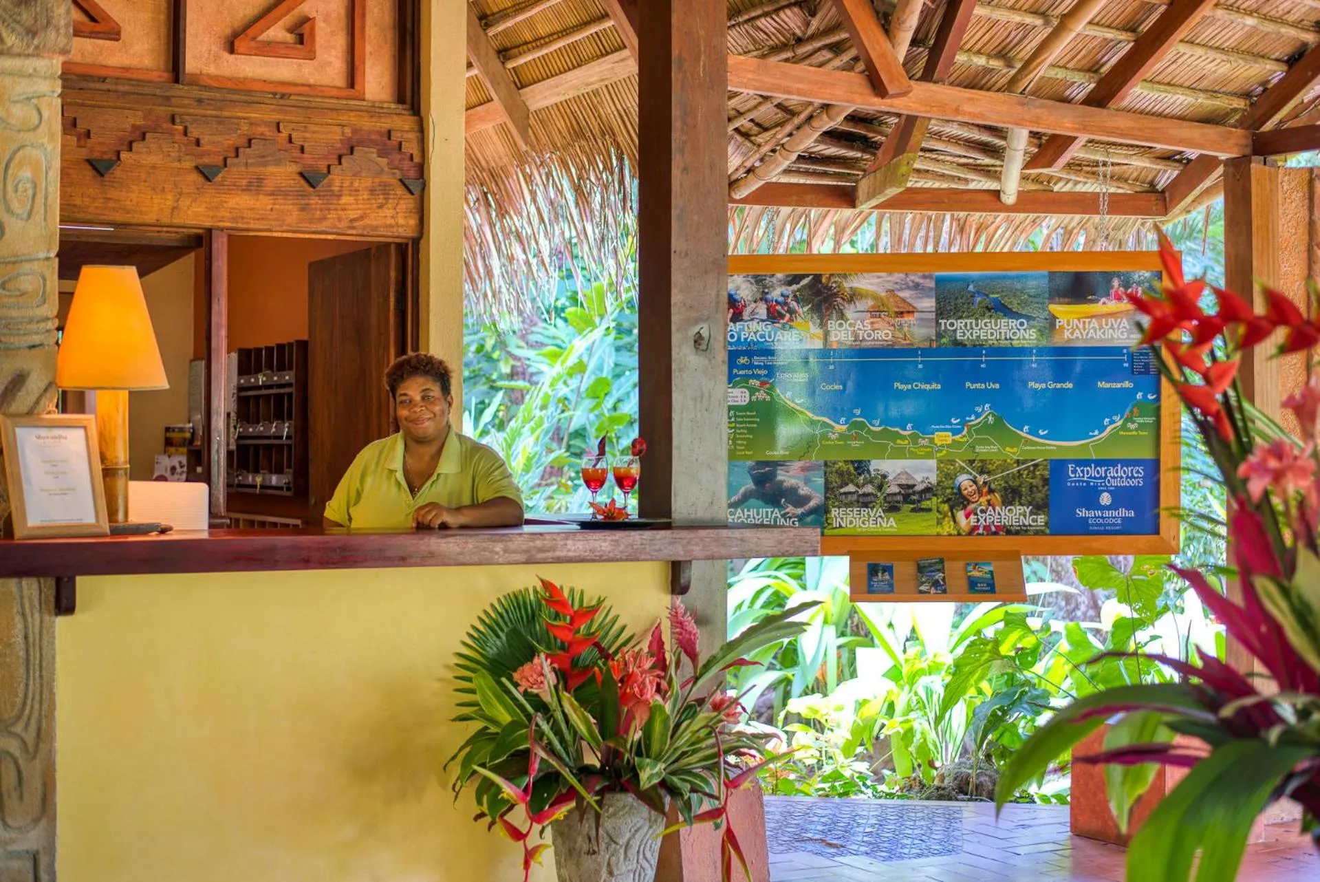 Staff in Hotel Shawandha Costa Rica