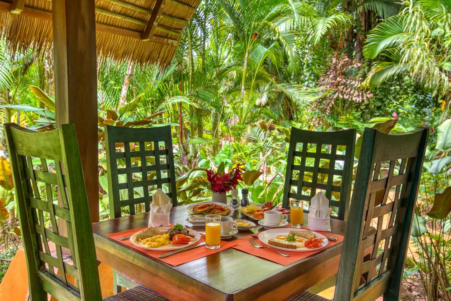 Breakfast in Hotel Shawandha Costa Rica