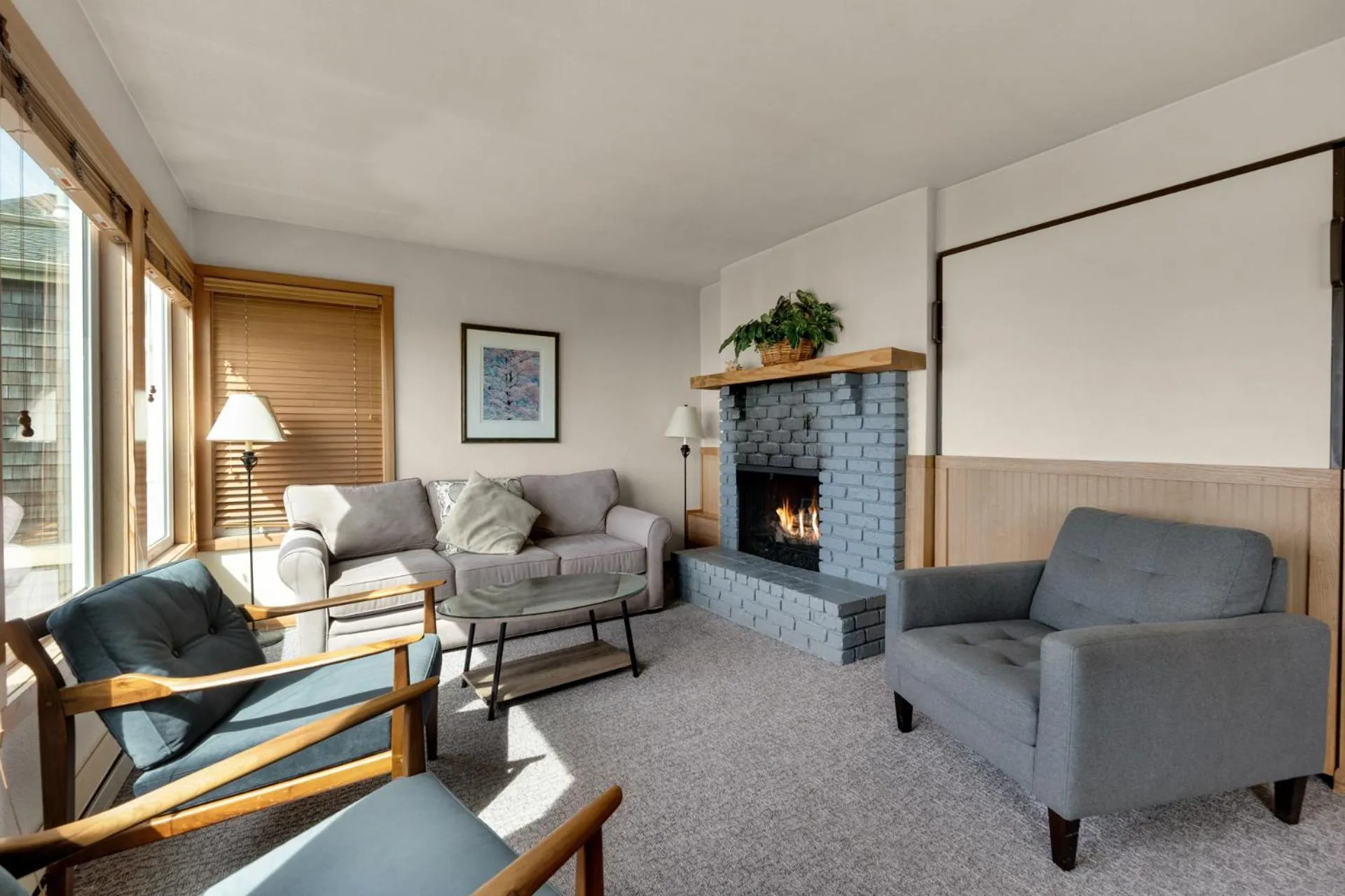 Living room in The Waves