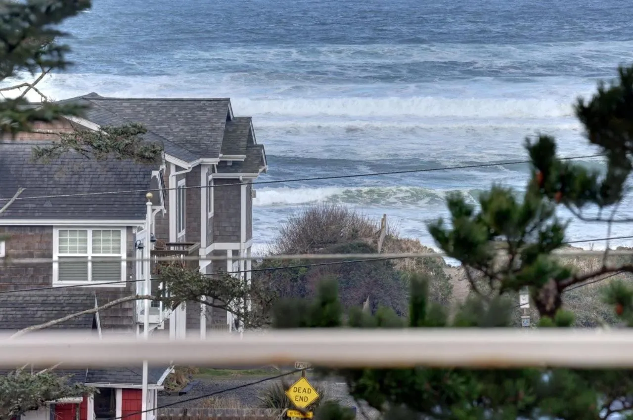 Sea view in The Waves