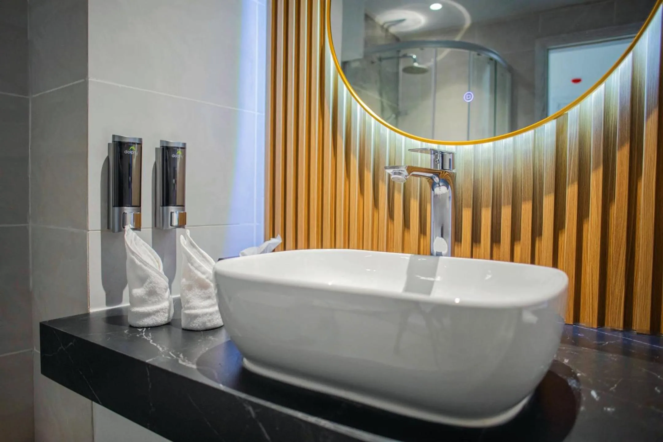 Toilet in Beach Heaven Guraidhoo by Beach Hotel Maldives