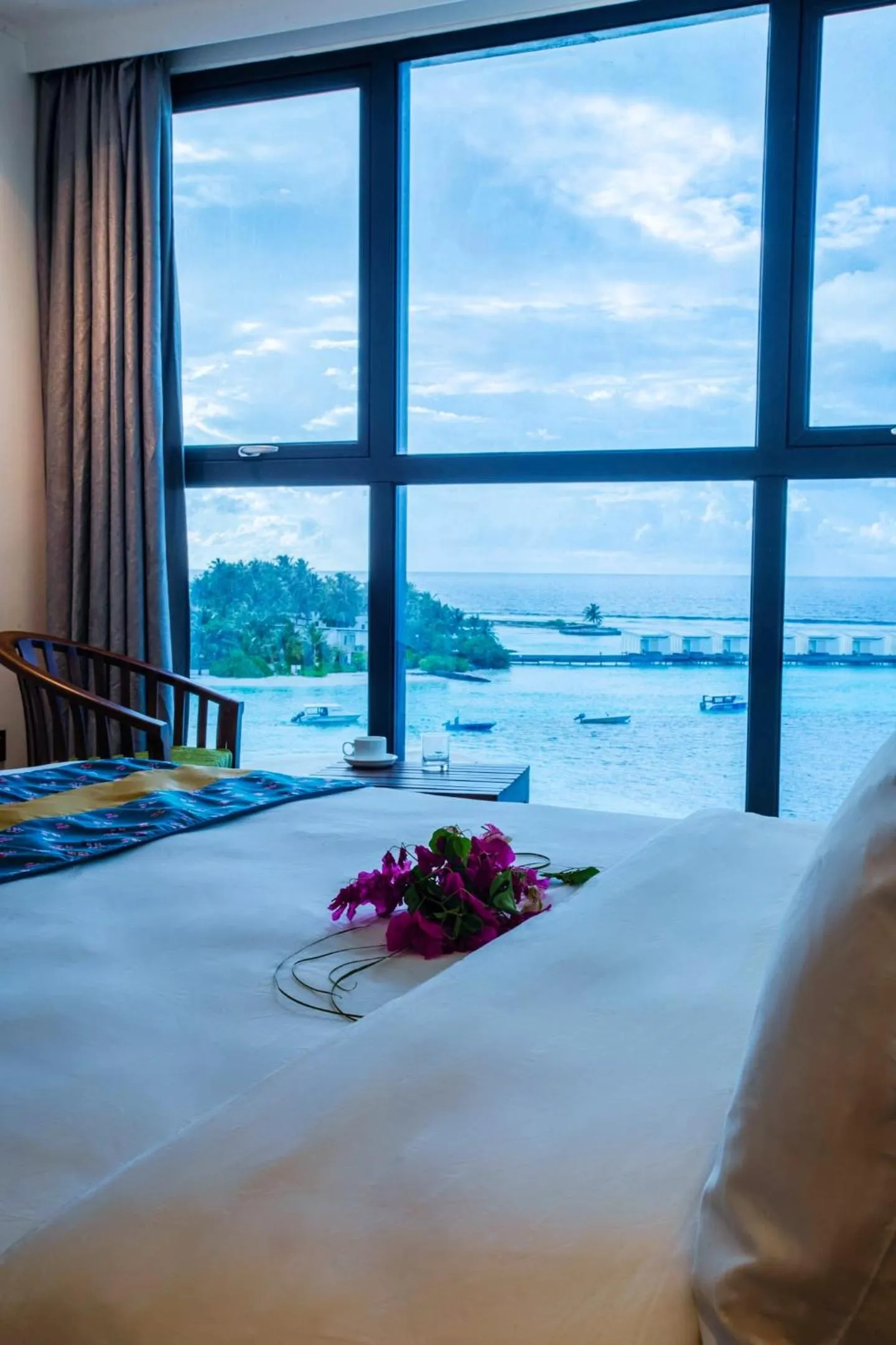 Bed in Beach Heaven Guraidhoo by Beach Hotel Maldives