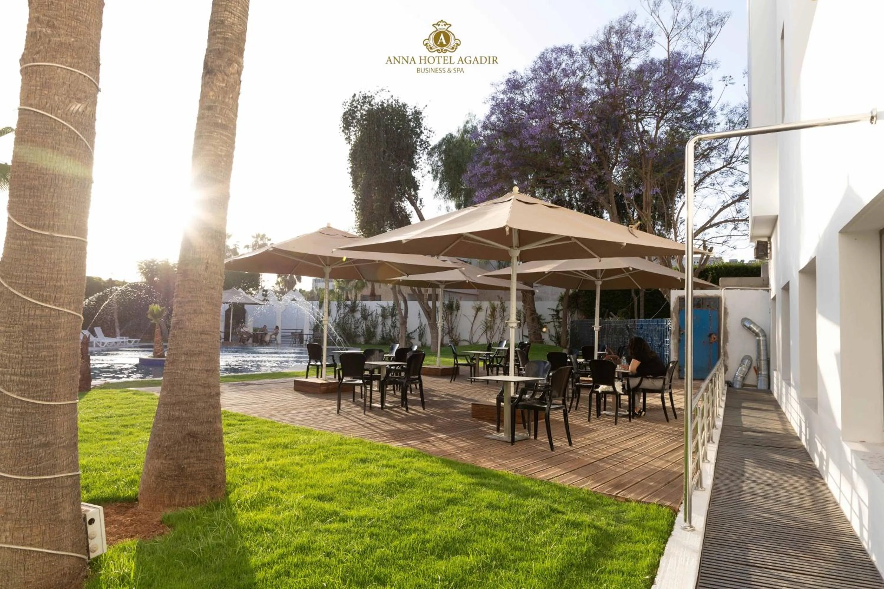 Garden view in Hotel Anna Agadir