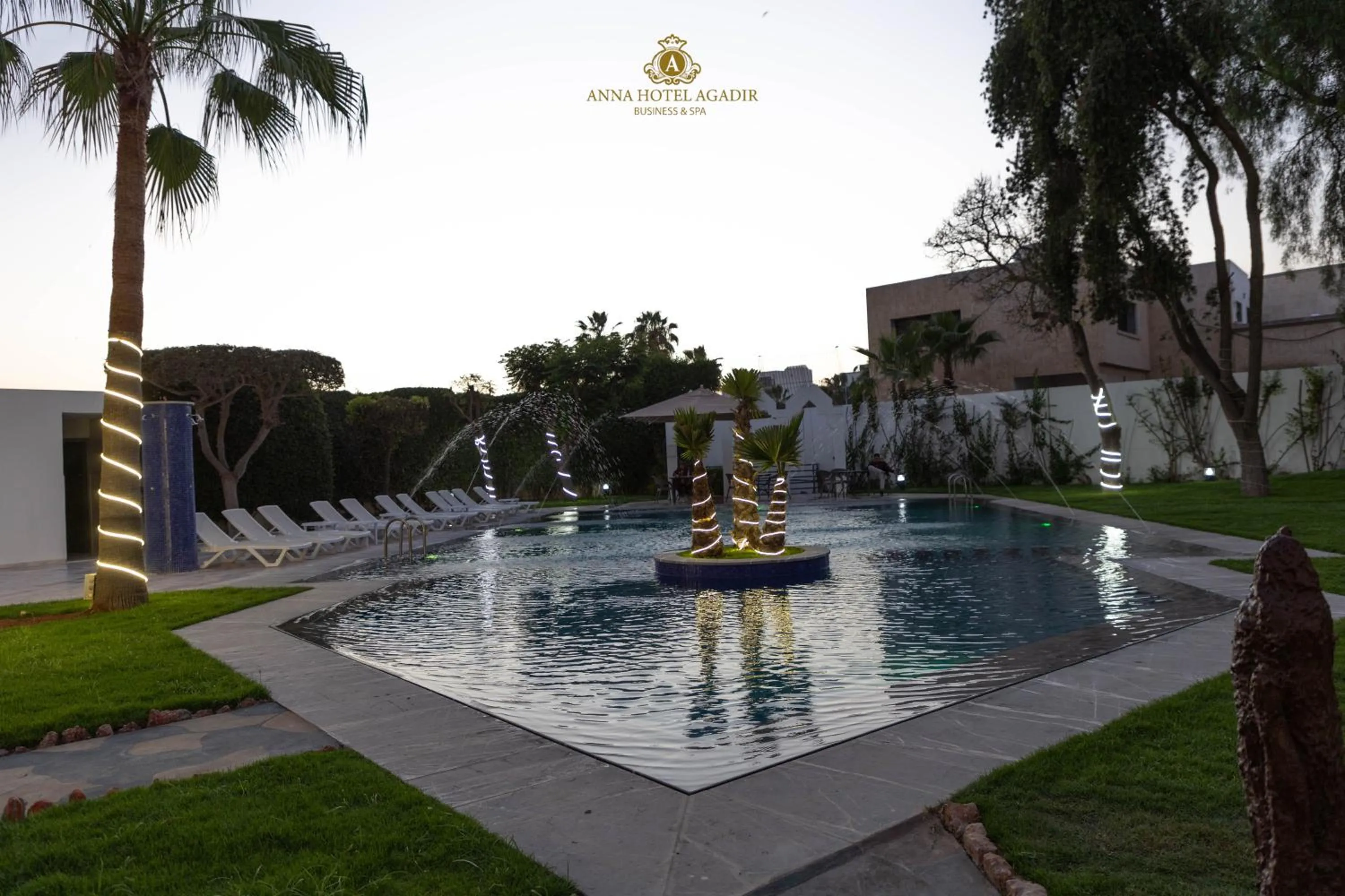 Pool view in Hotel Anna Agadir