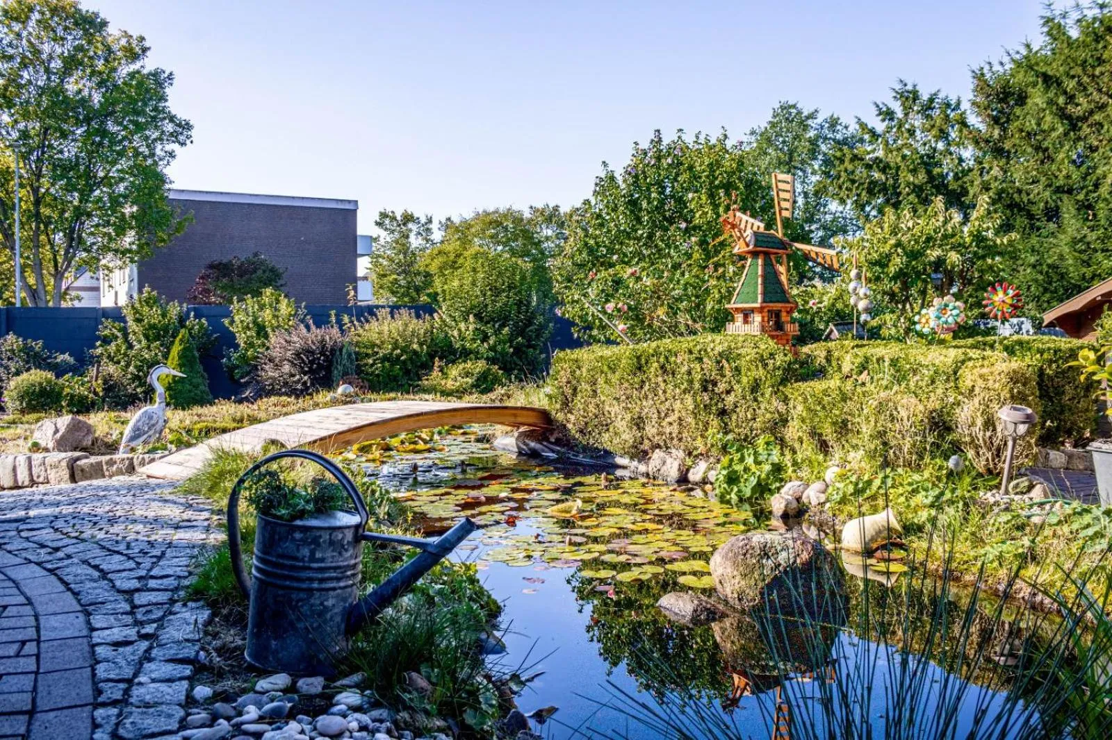 Garden in MonAppart Hotel