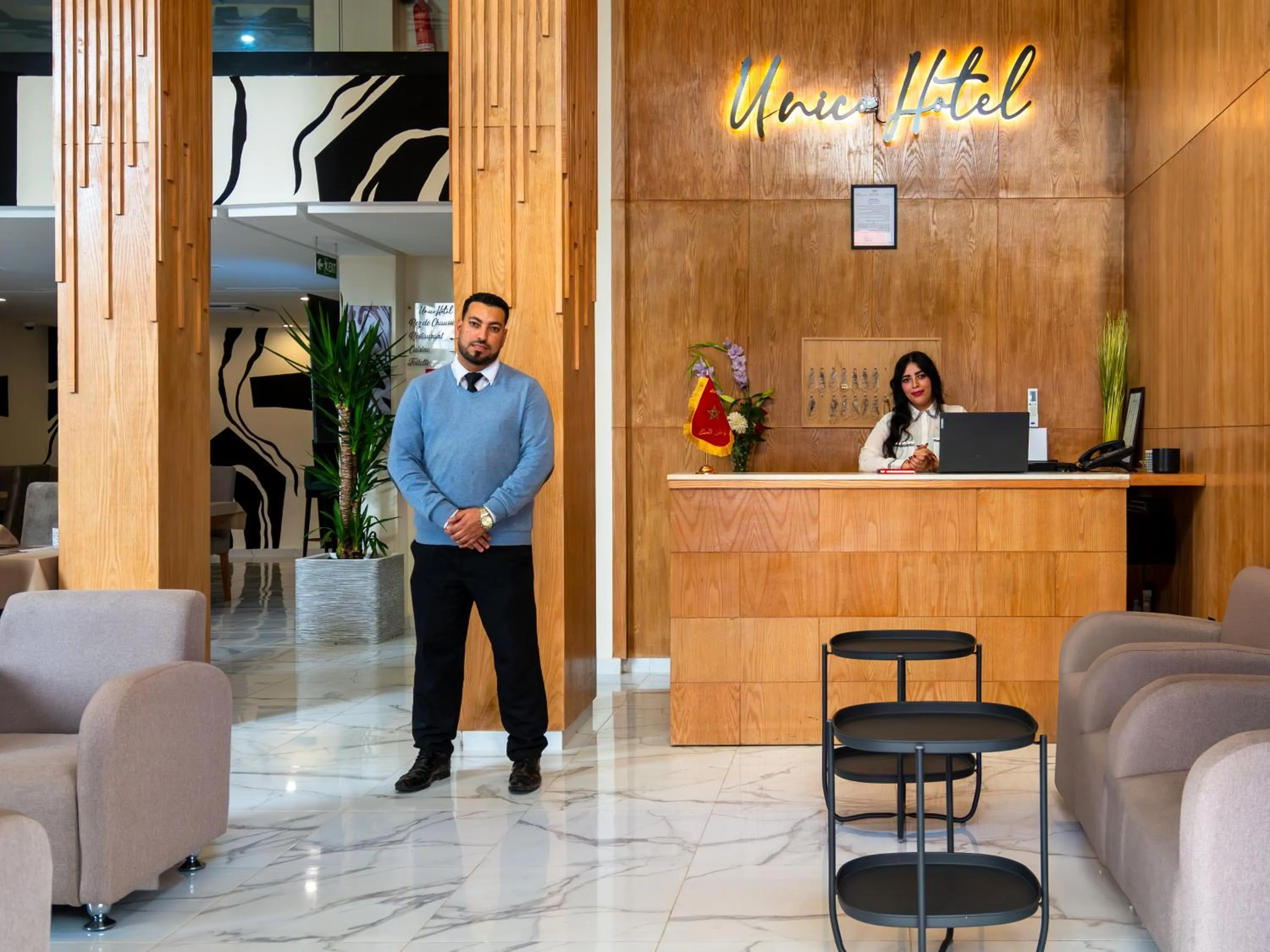 Staff in Unico Hotel Maarif