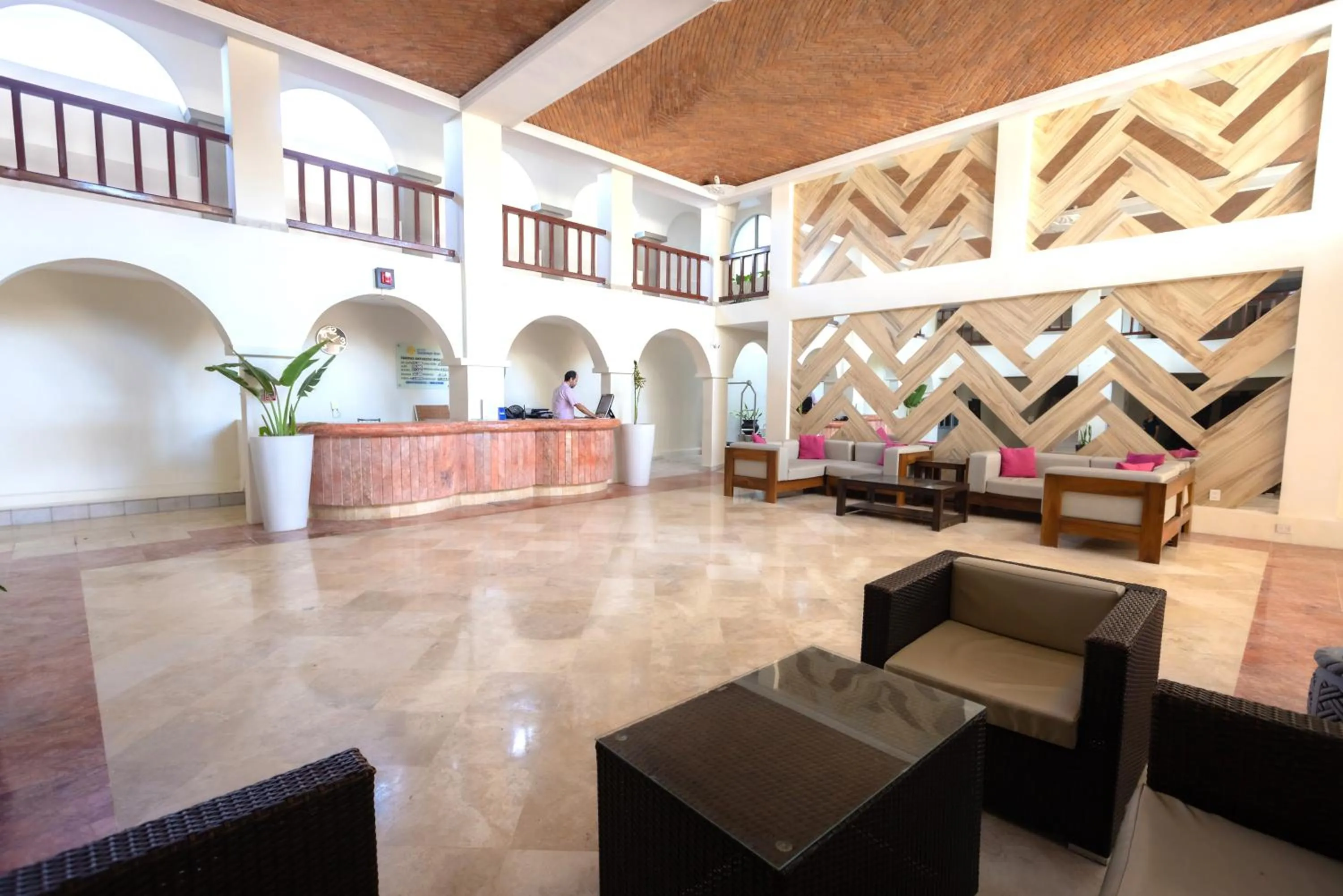 Lobby or reception in Solamar Inn Mazatlan