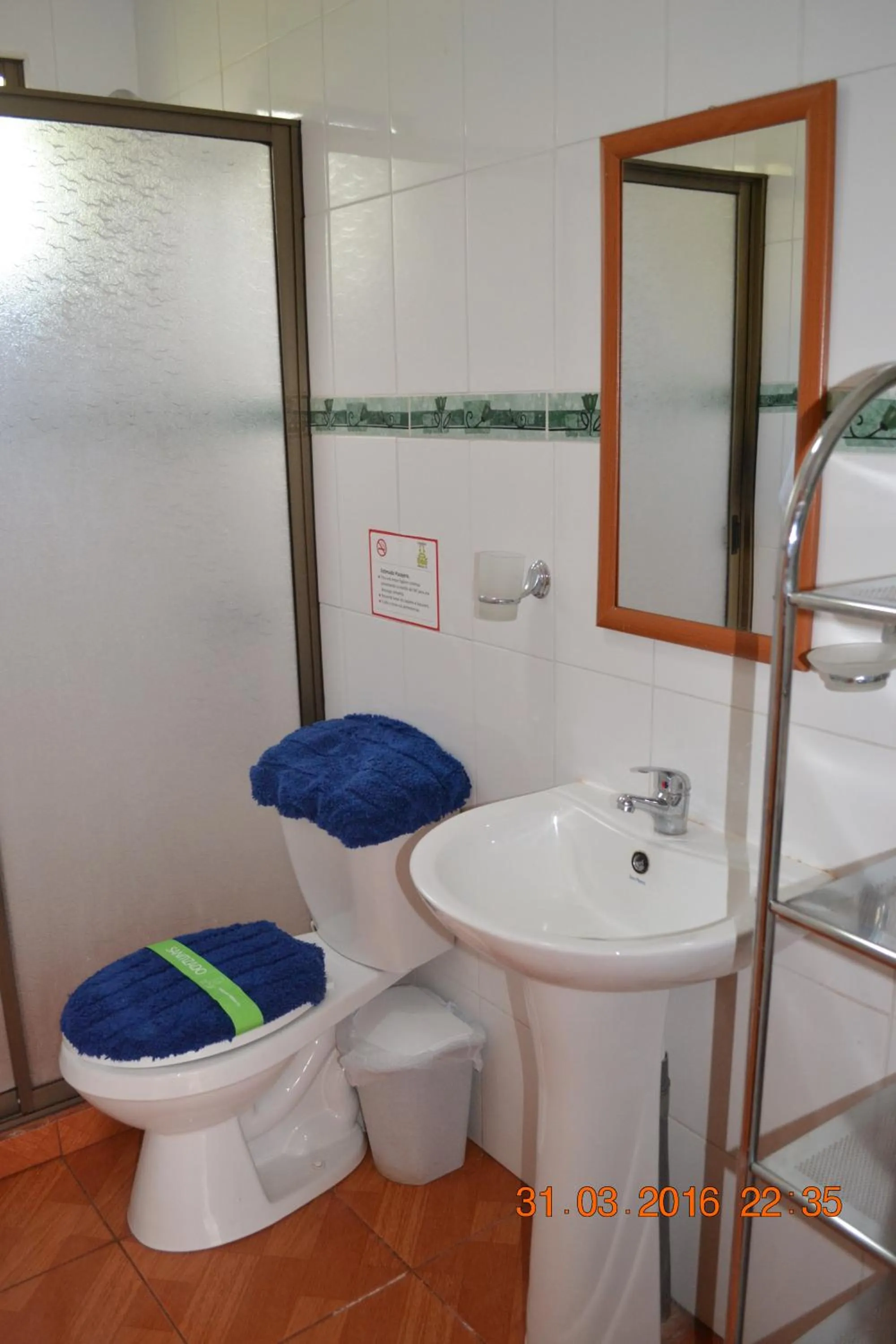 Bathroom in Cabañas Henua Iti