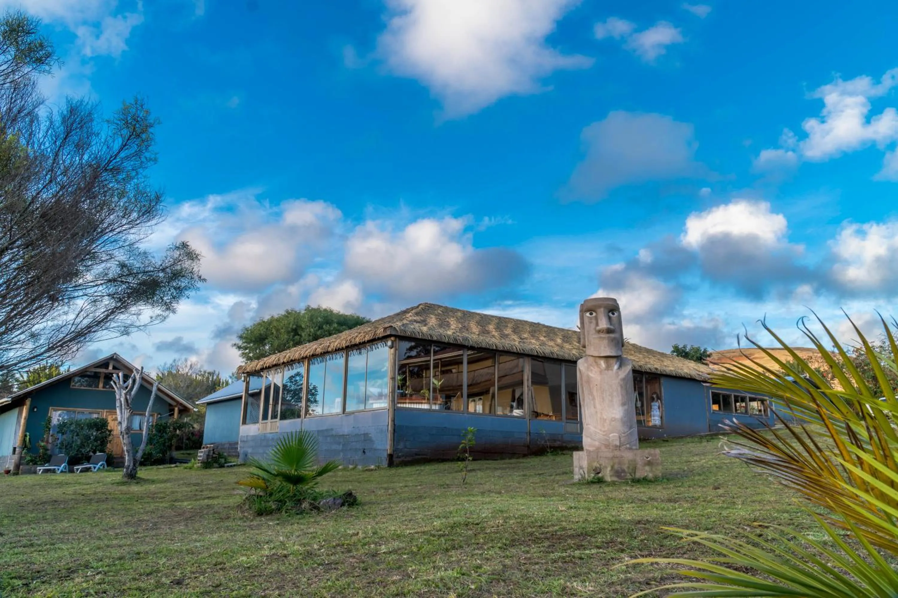 Patio in Cabañas Henua Iti