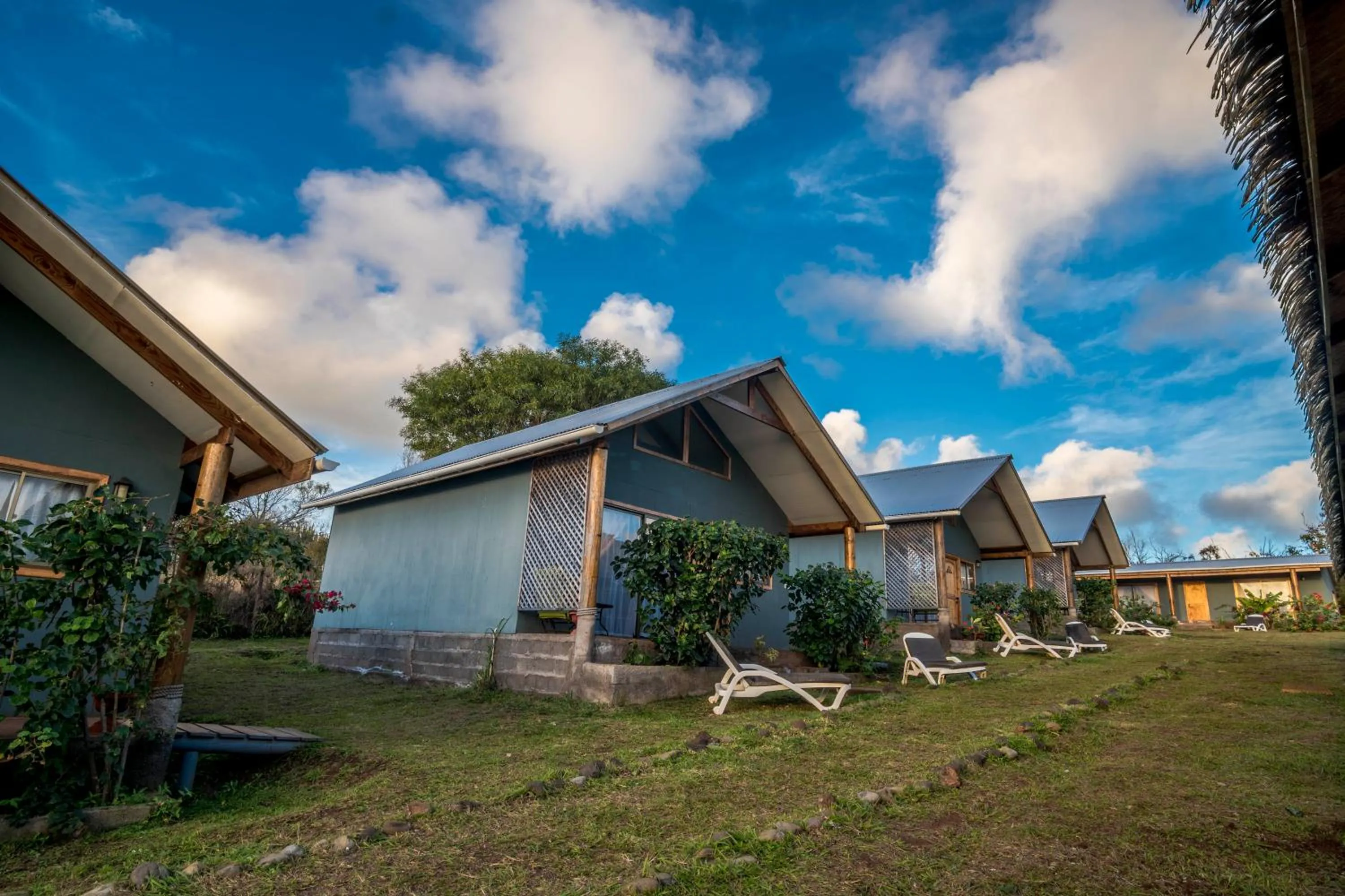 Patio in Cabañas Henua Iti