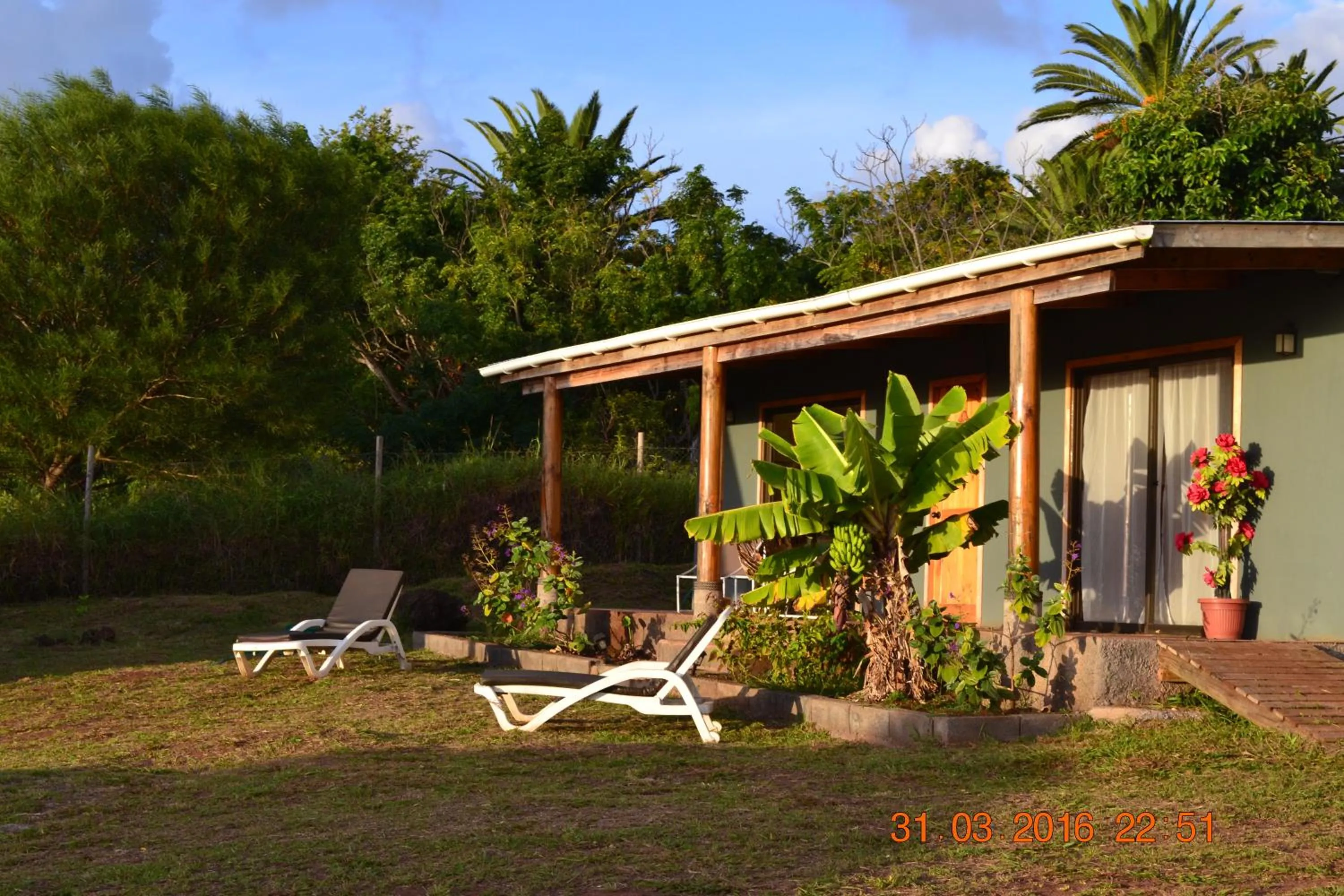 Facade/entrance in Cabañas Henua Iti