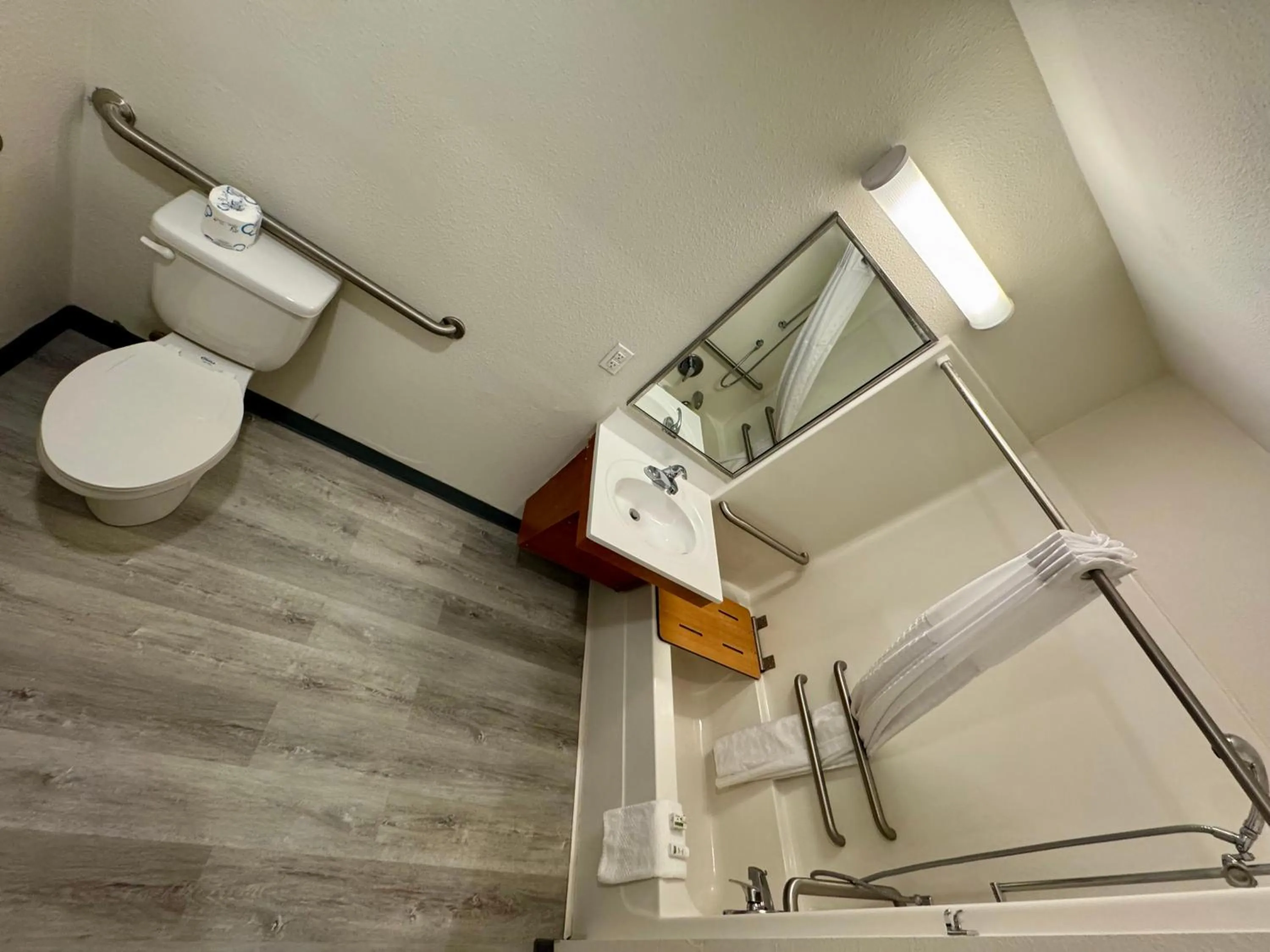 Bathroom in Baymont by Wyndham Dickinson