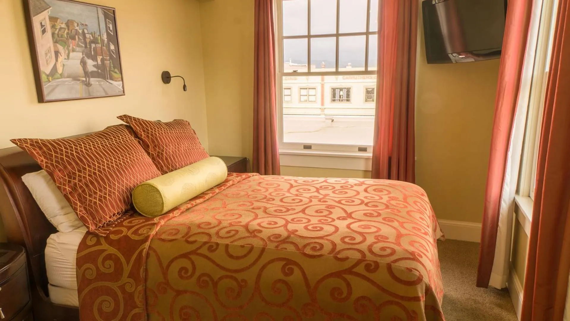 Bed in Hotel Elliott