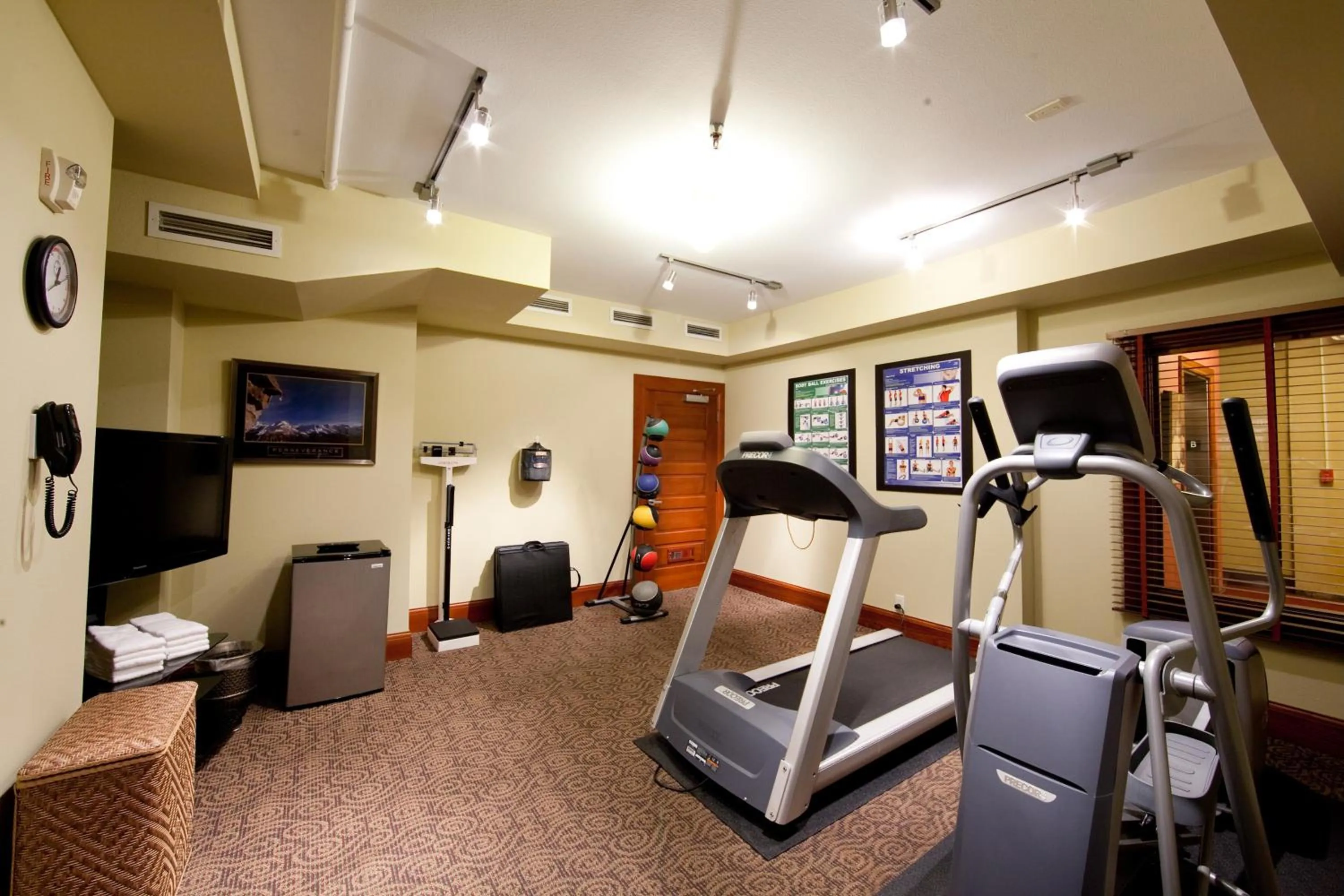 Fitness centre/facilities in Hotel Elliott