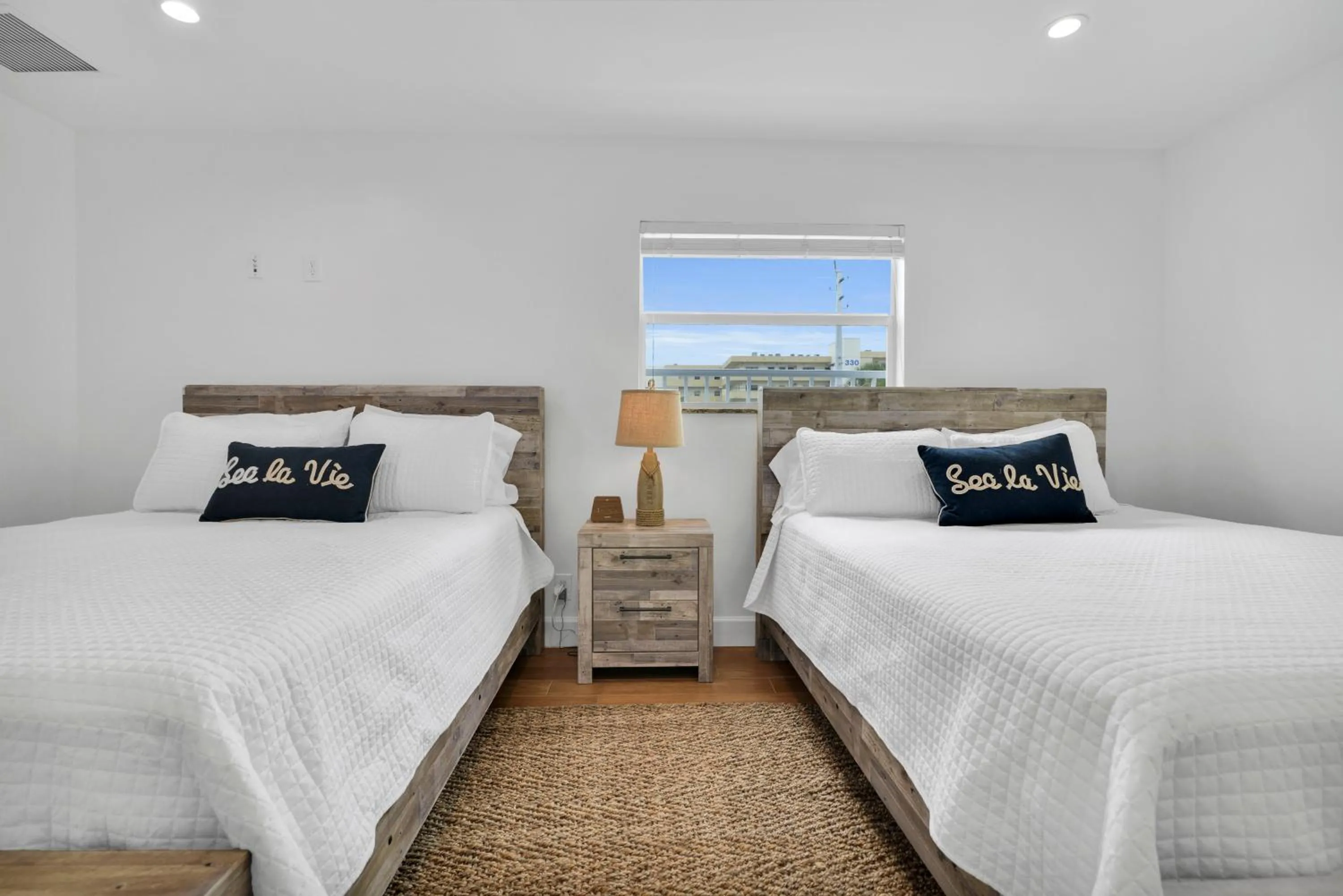 Bed in The Shores Hotel