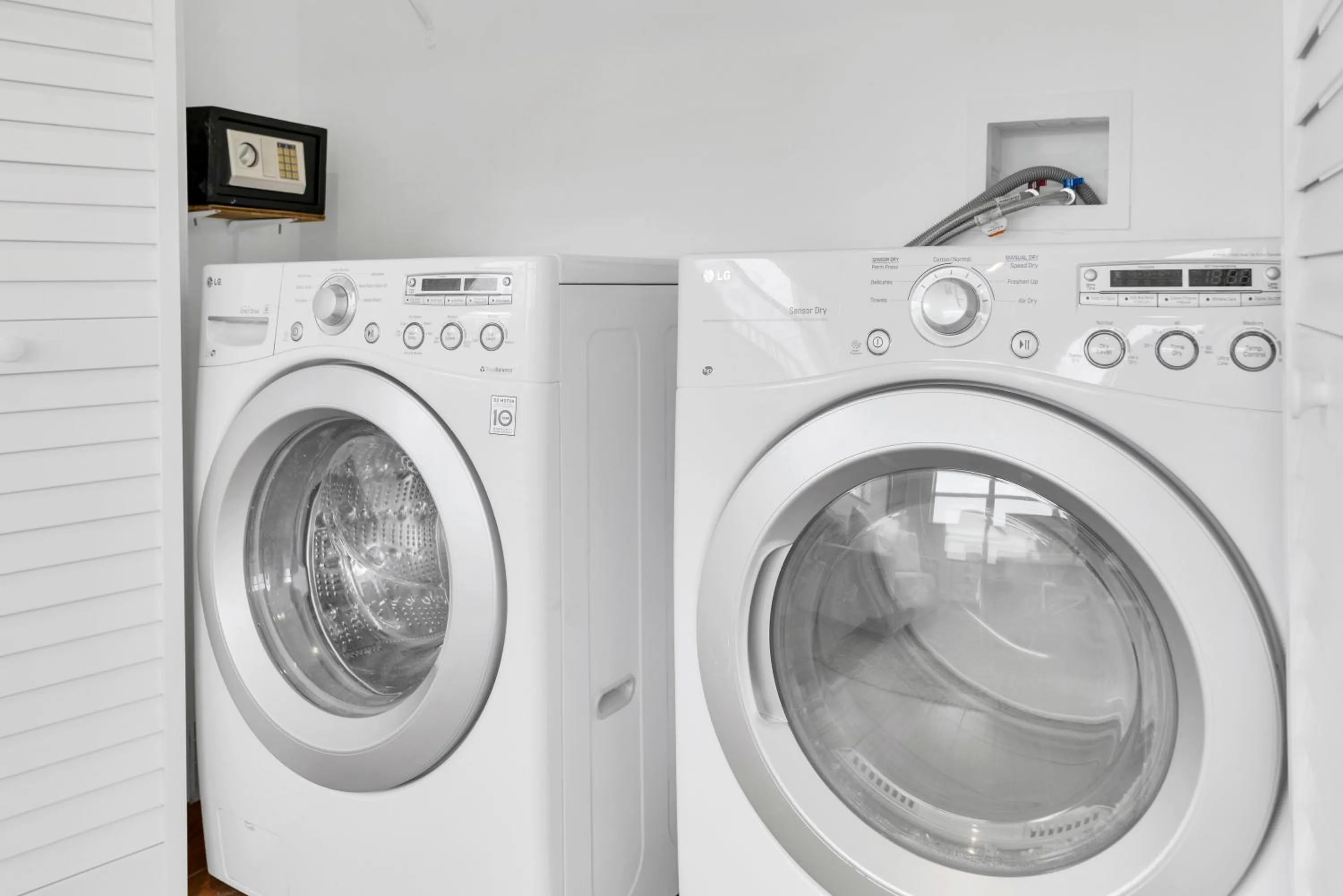 washing machine in The Shores Hotel