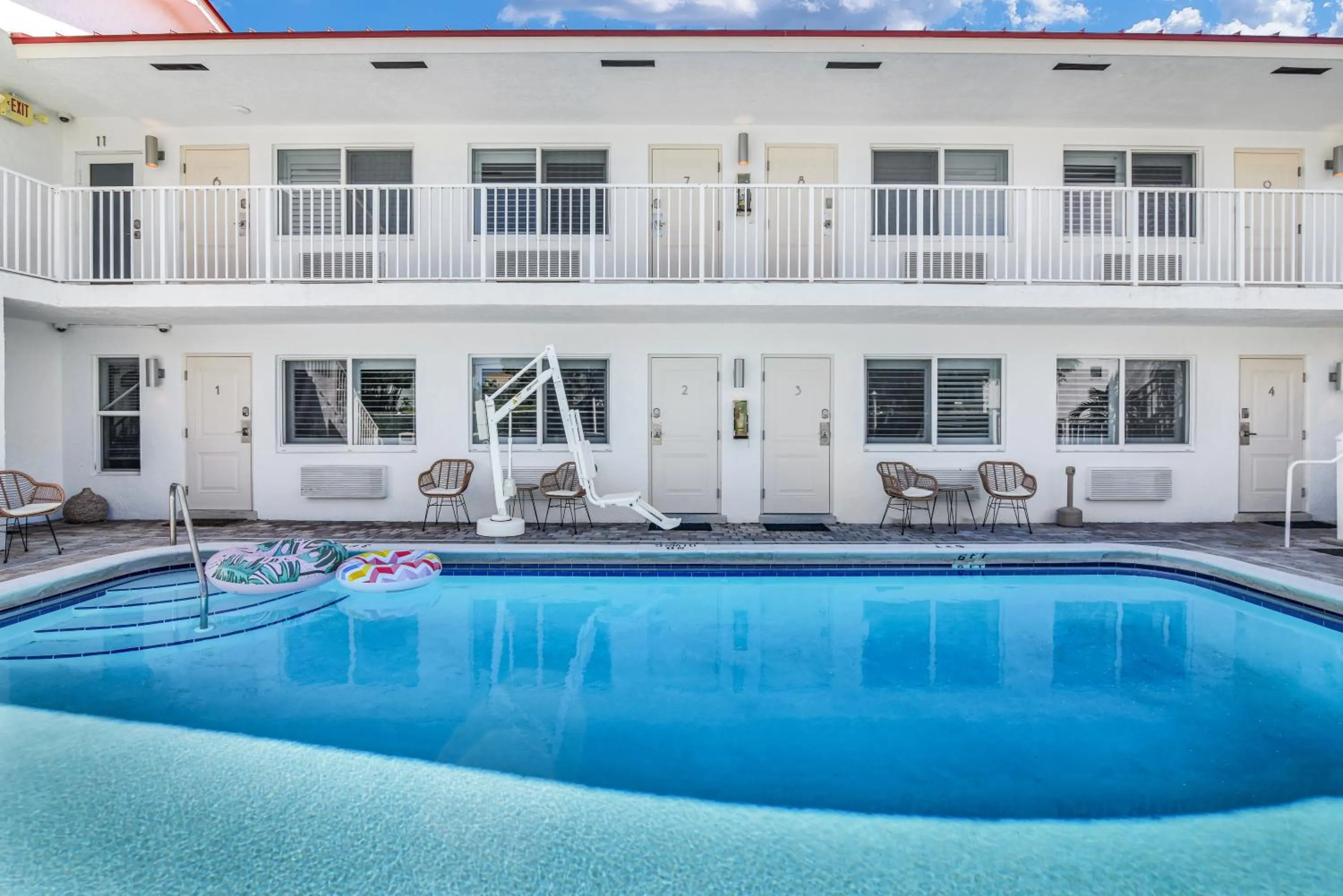 Property building in The Shores Hotel