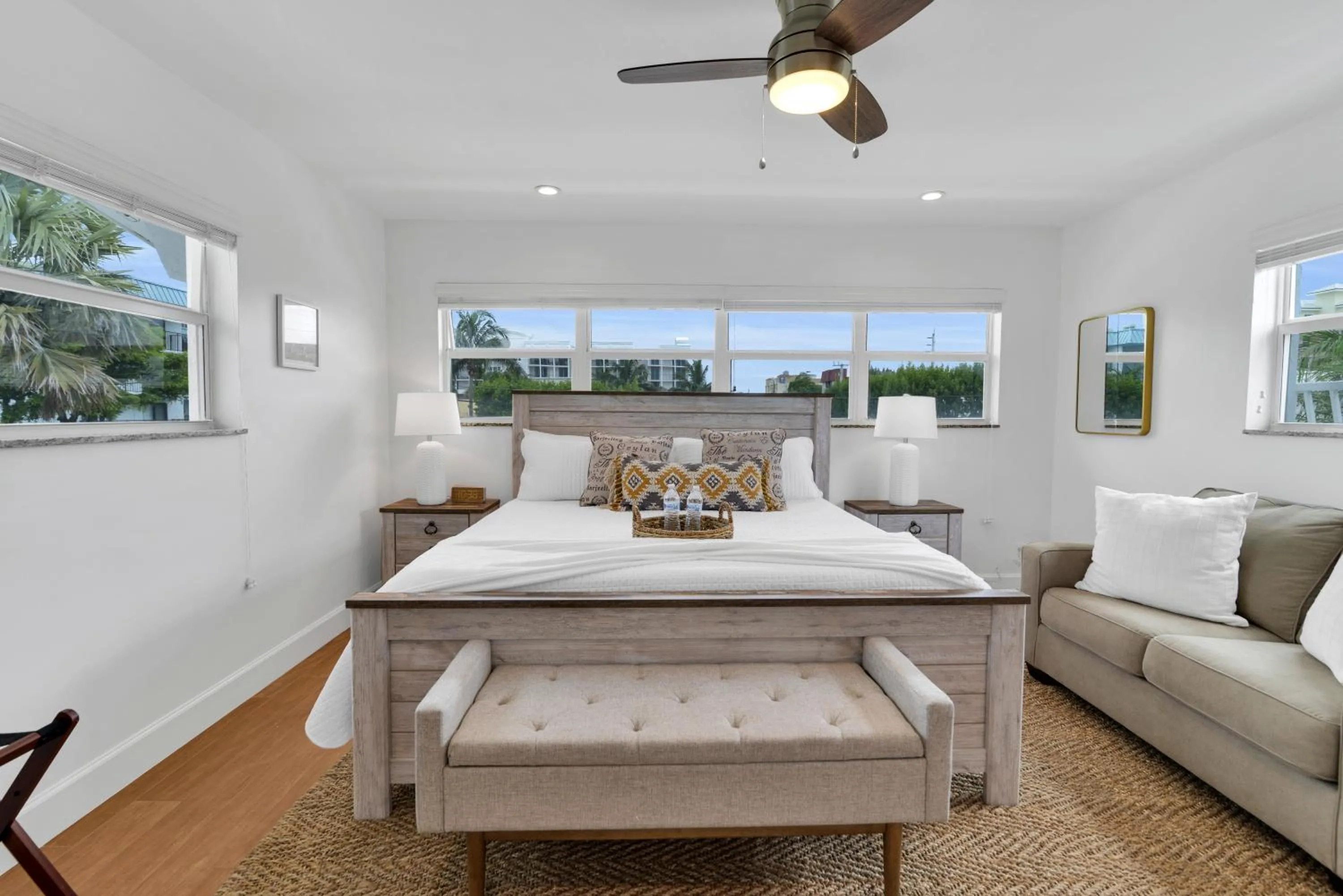 Bedroom in The Shores Hotel