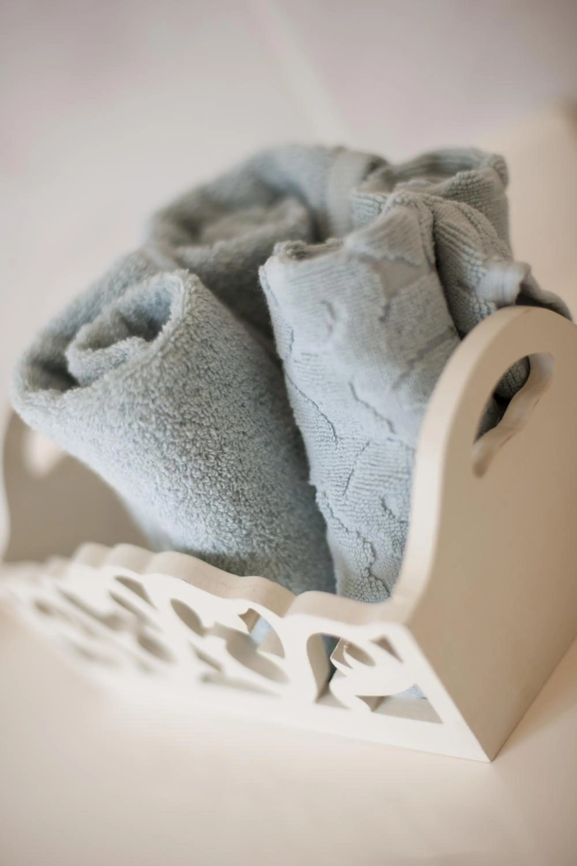 Decorative detail, Bed in Bollard Bay House