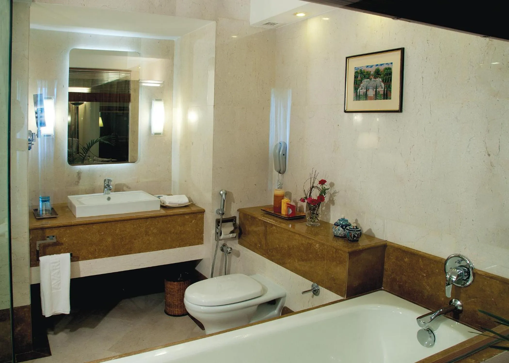 Bathroom in Avari Lahore Hotel