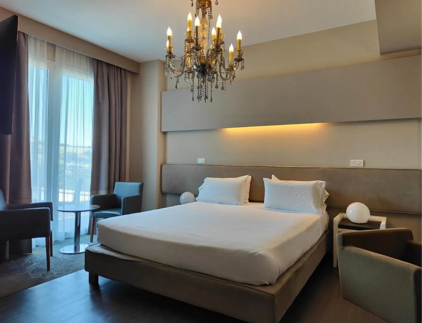 Bedroom, Bed in Admiral Park Hotel by Falco D'Oro Hotels