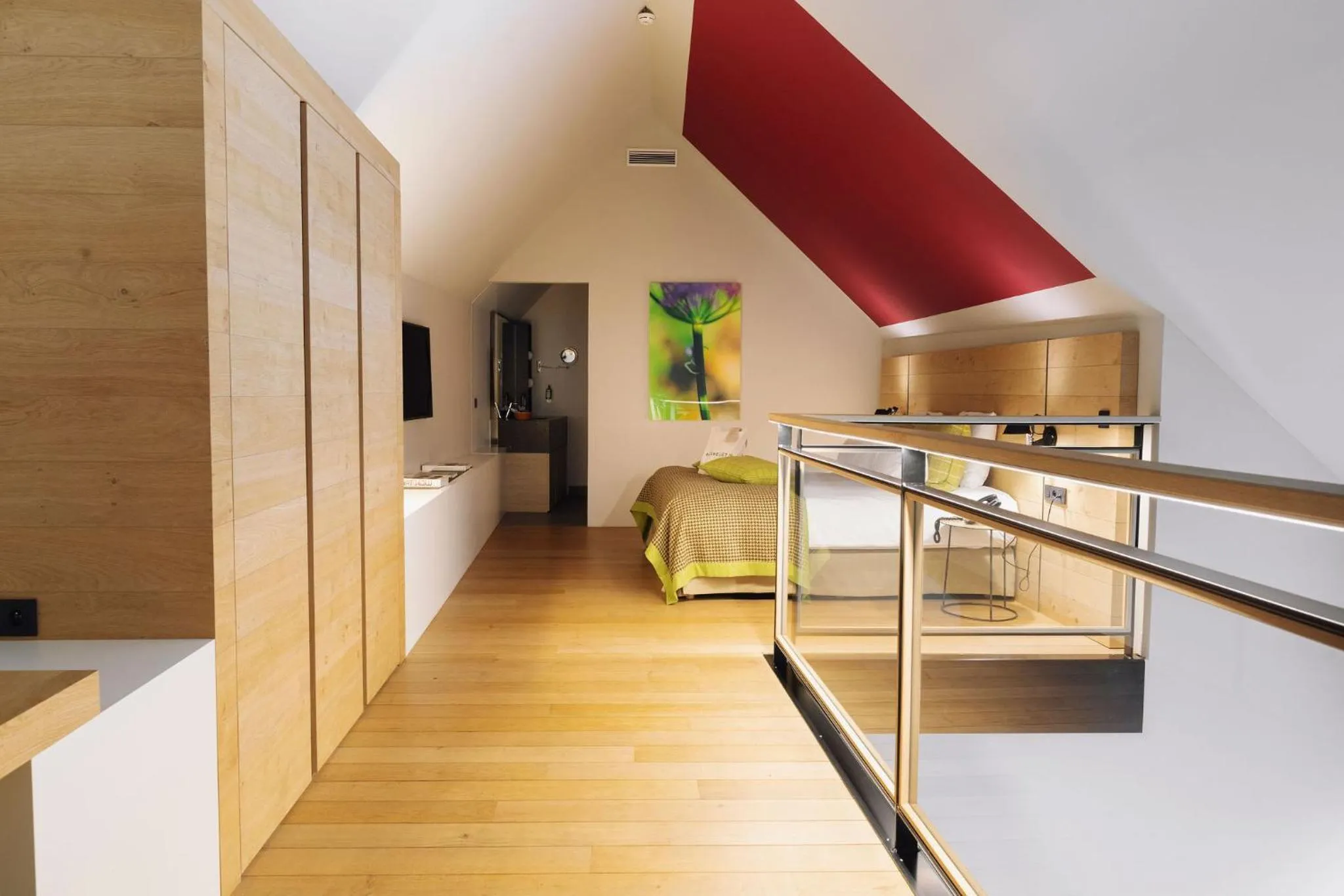 Bathroom, Bed in Domaine de Naxhelet