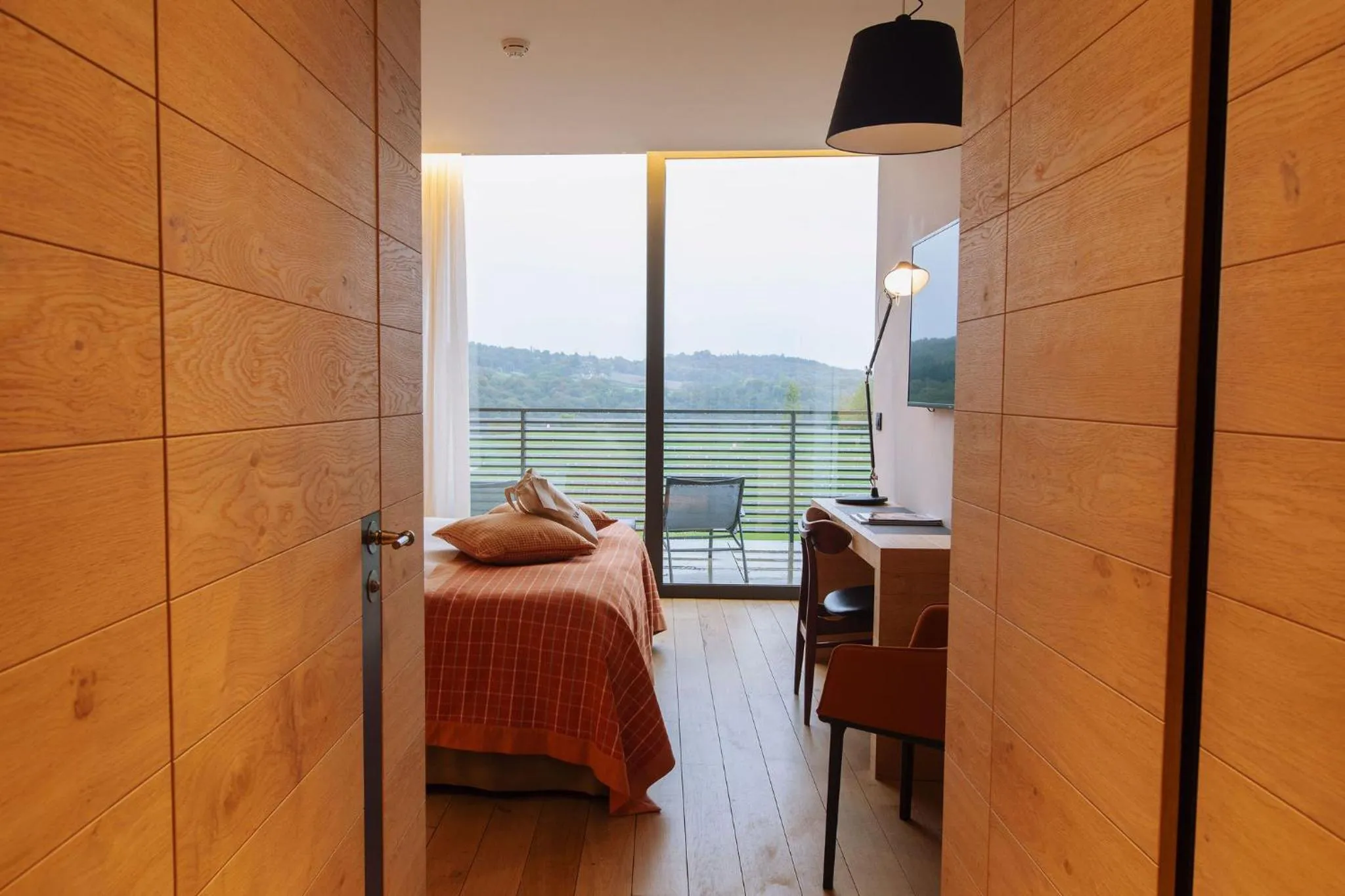 Balcony/Terrace, Bed in Domaine de Naxhelet