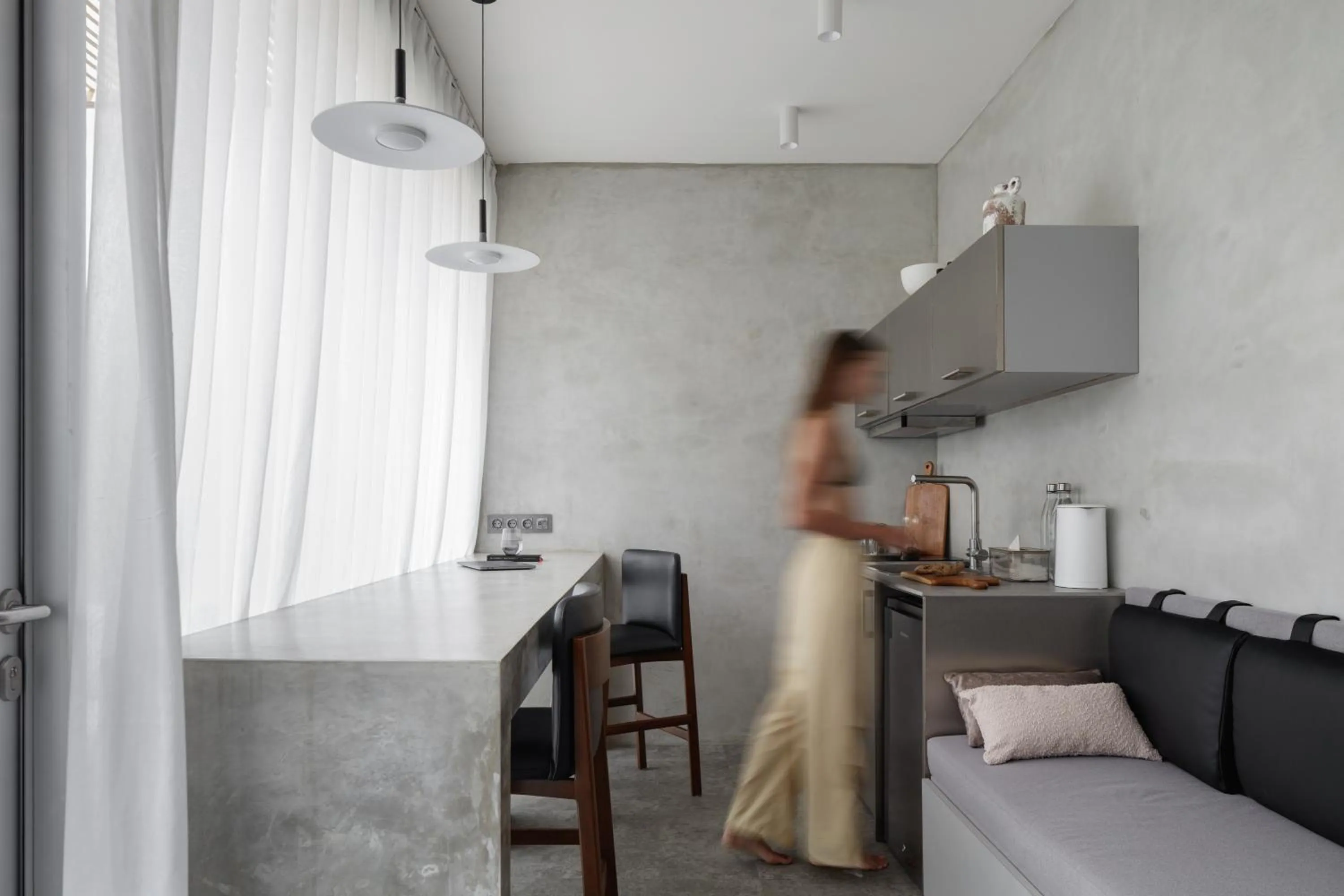 People in Unit Space Village