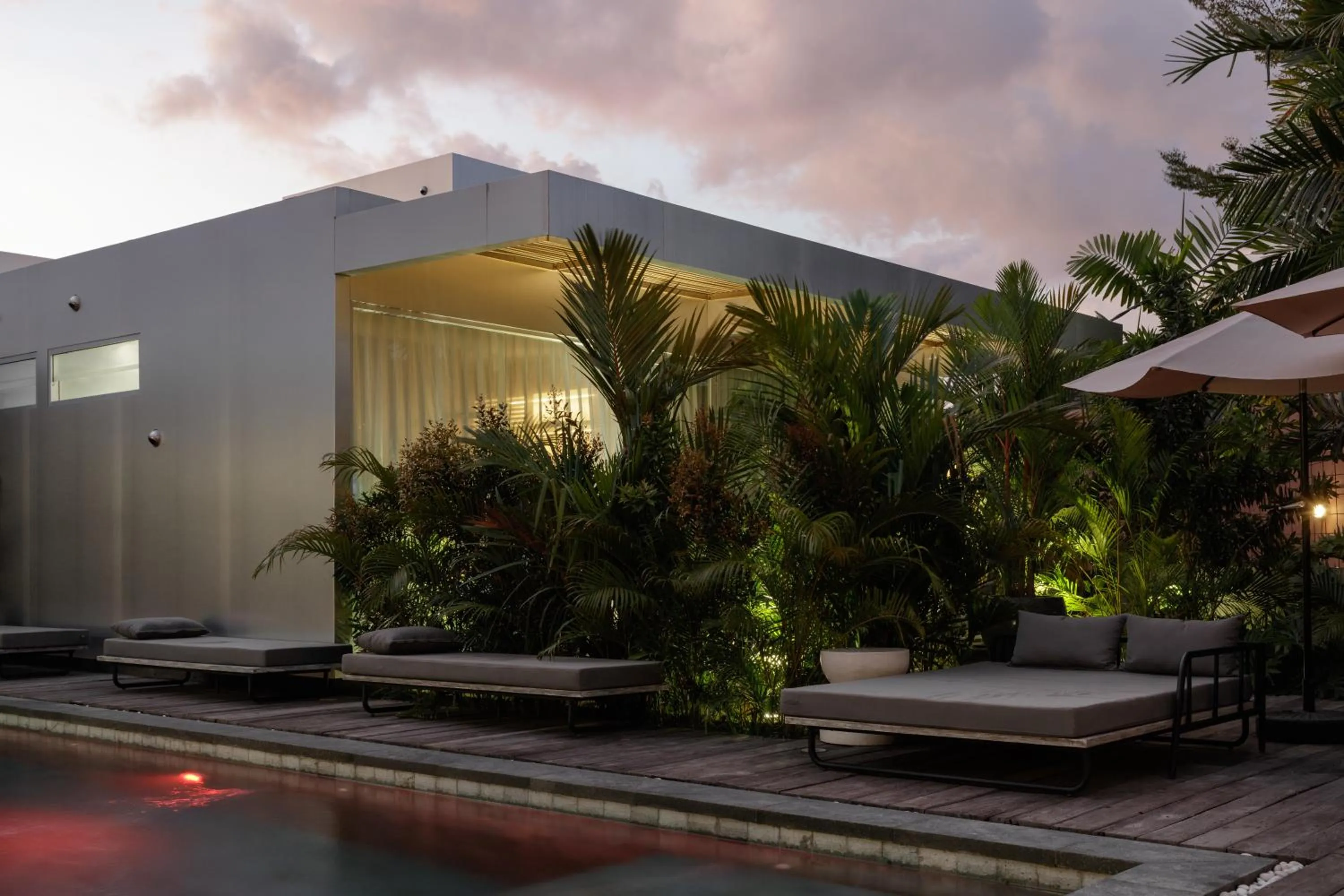 Swimming pool in Unit Space Village