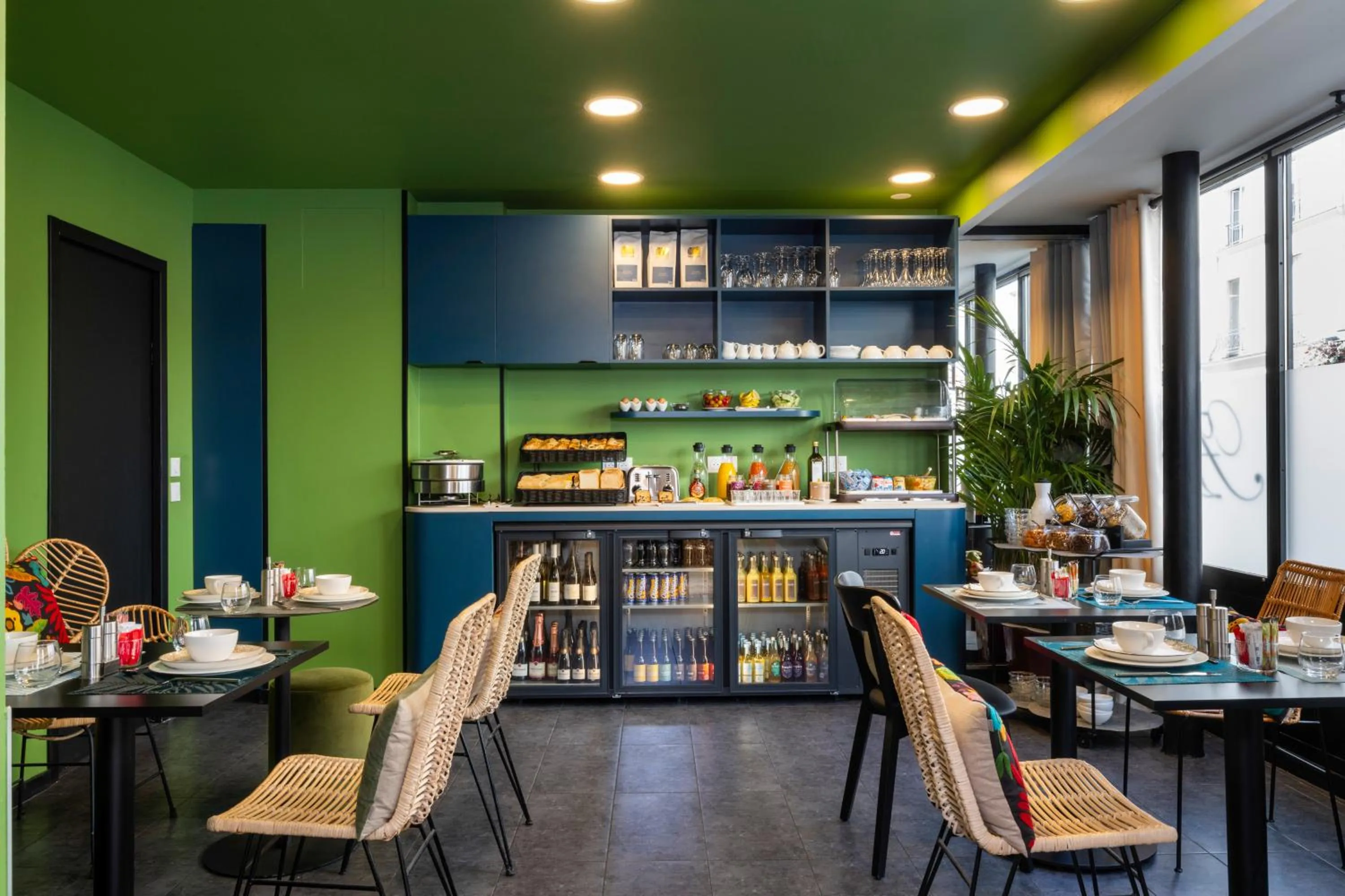 Buffet breakfast in Hotel L’Antoine