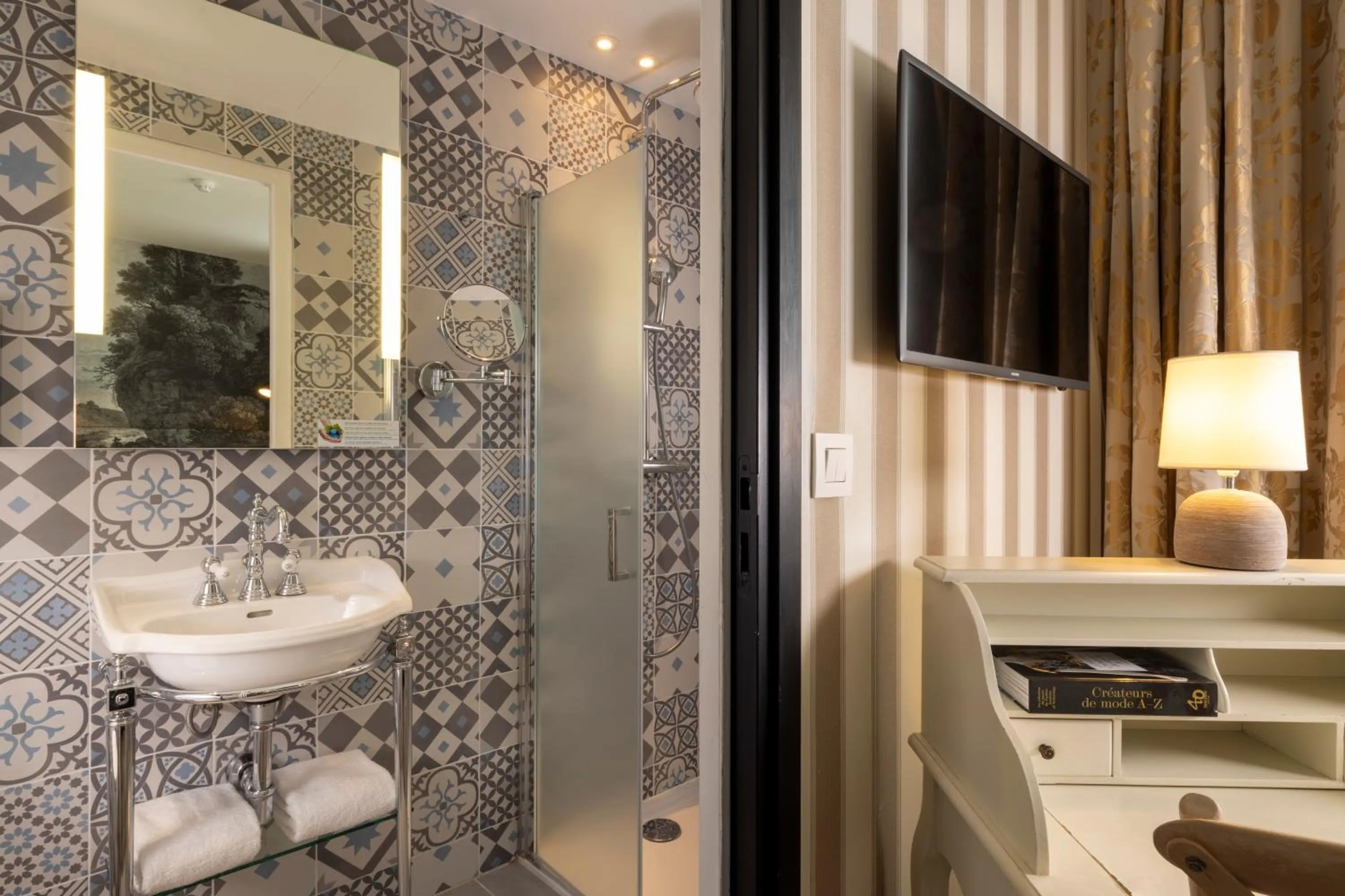 Shower in Hotel L’Antoine