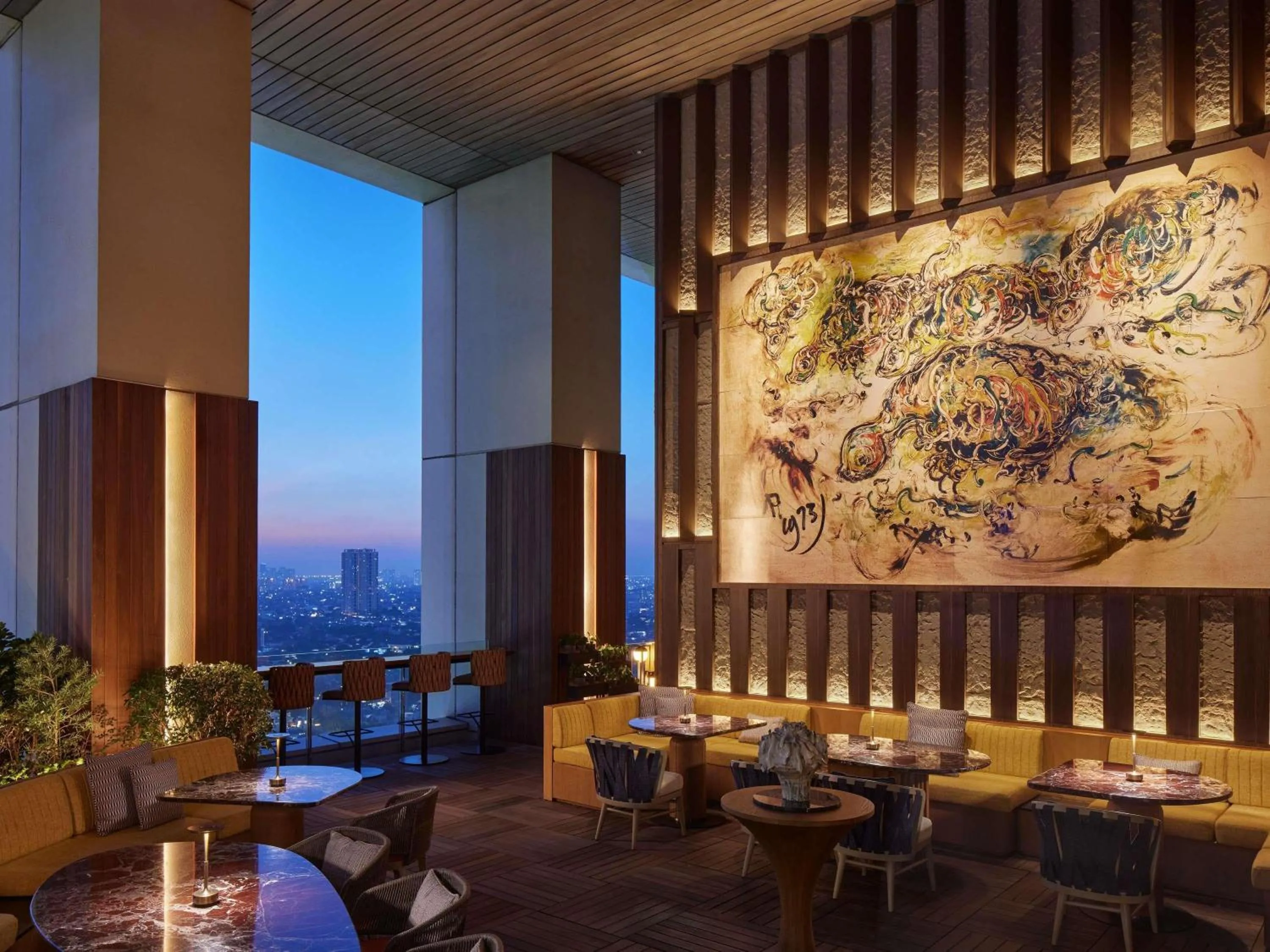 Restaurant/places to eat in Fairmont Jakarta