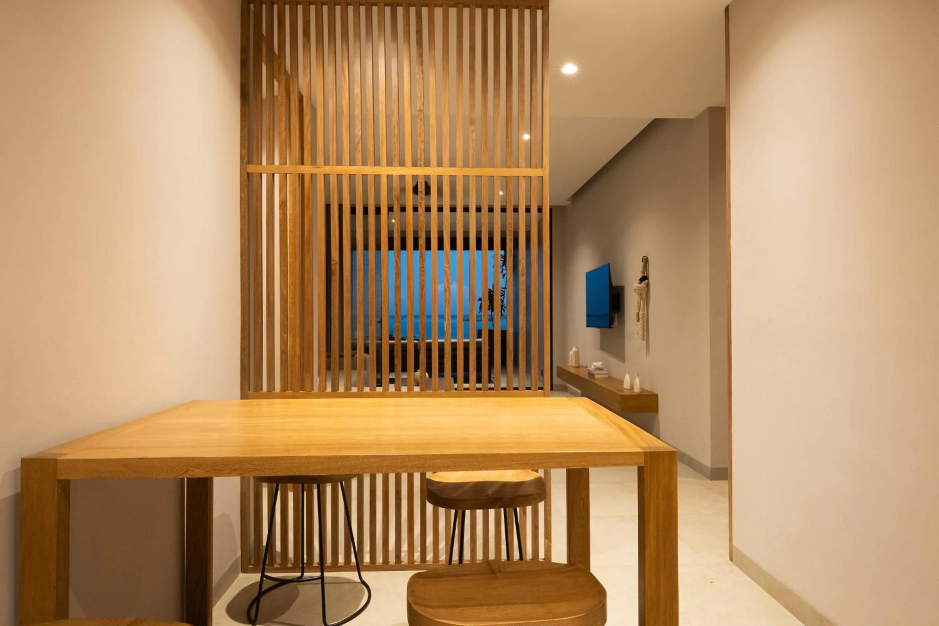 Dining area in Amaranto Bacalar Hotel Boutique