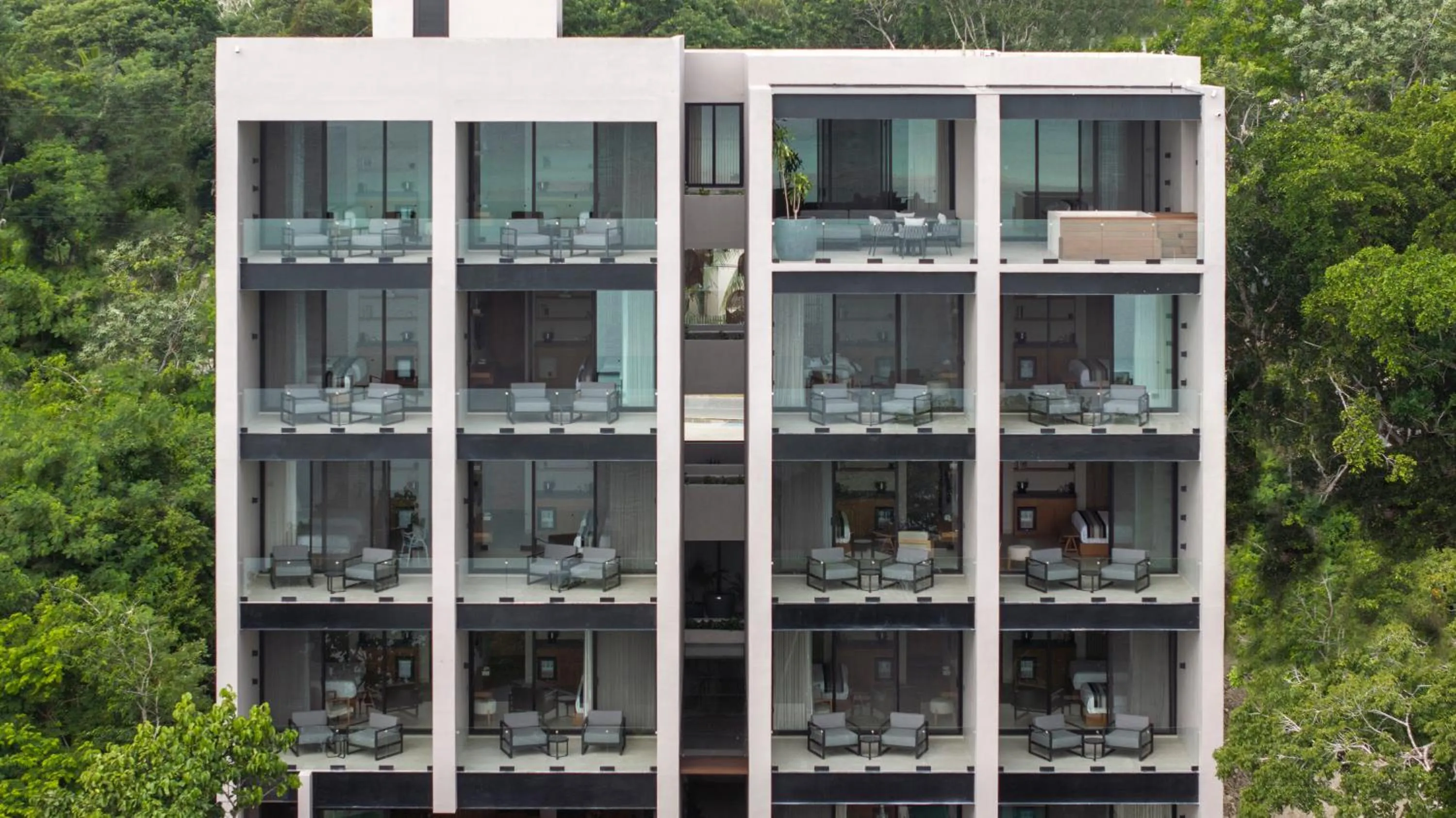 Property building in Amaranto Bacalar Hotel Boutique