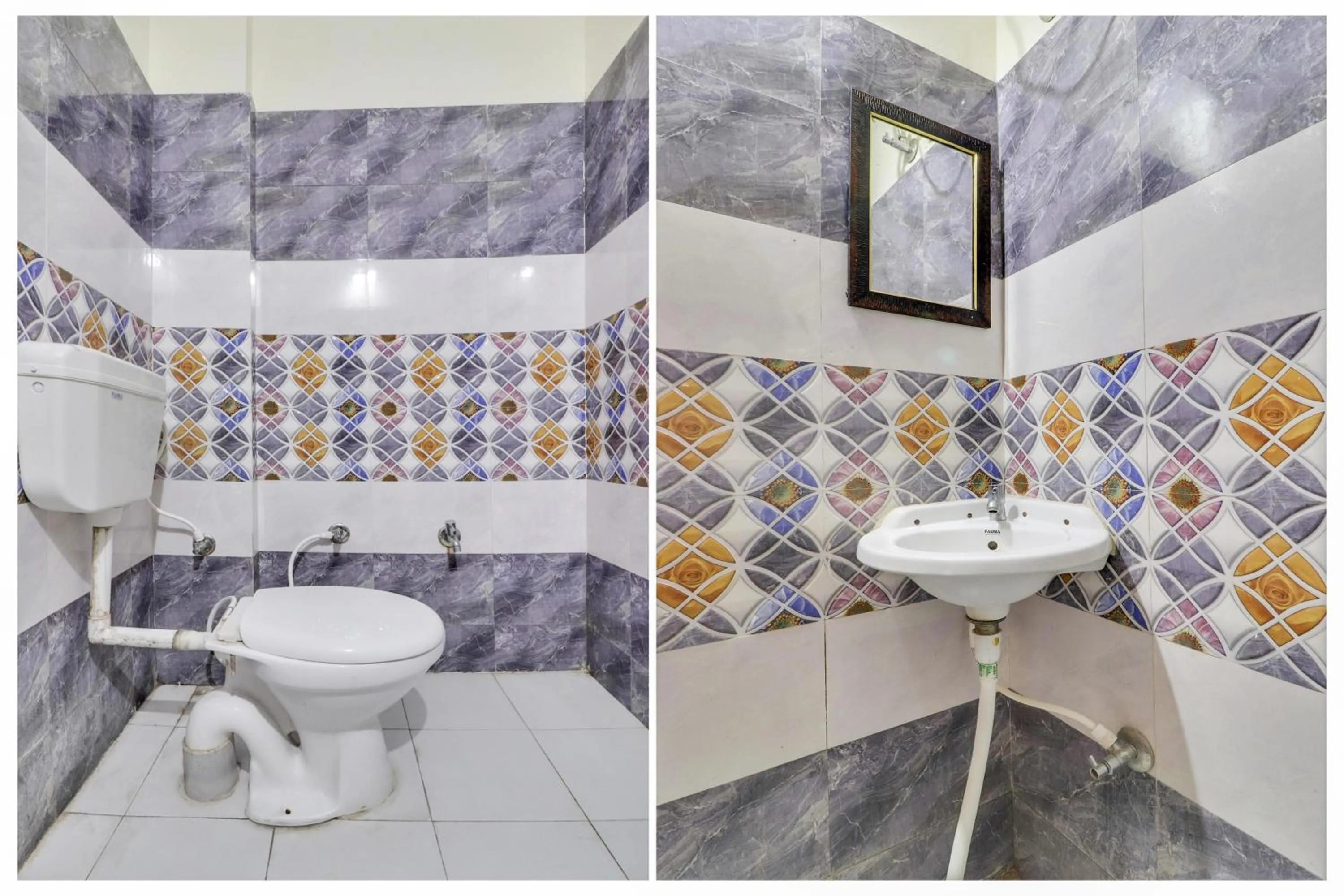 Bathroom in Hotel O Second Home Residency
