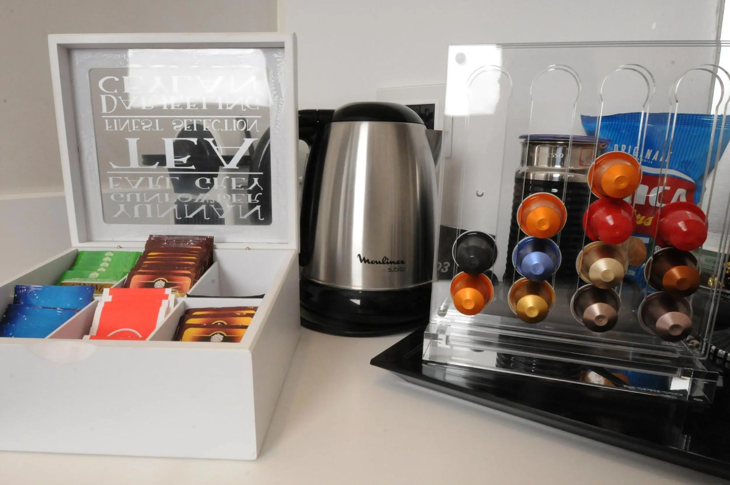 Coffee/tea facilities in Suite Spagna 29