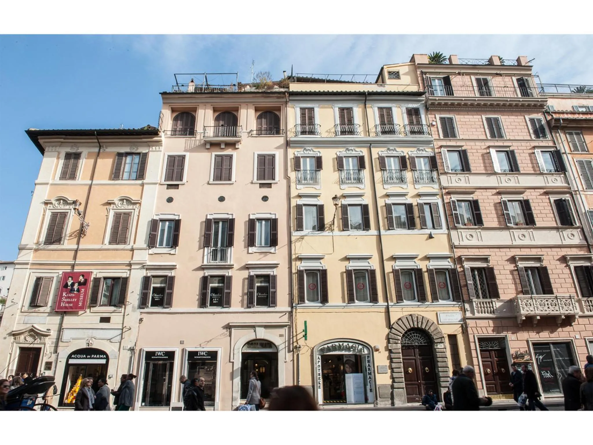Facade/entrance in Suite Spagna 29