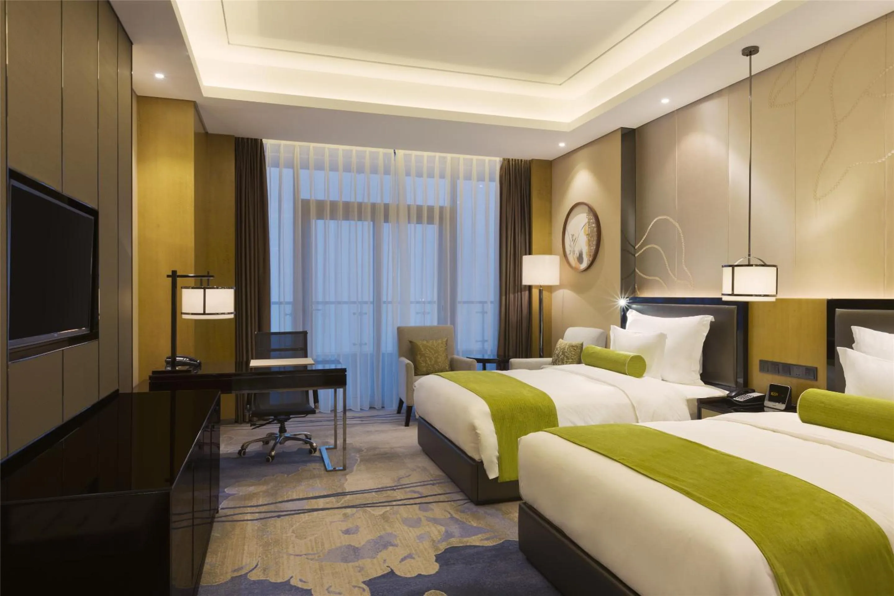 Bedroom, Bed in Wyndham Chongqing Yuelai