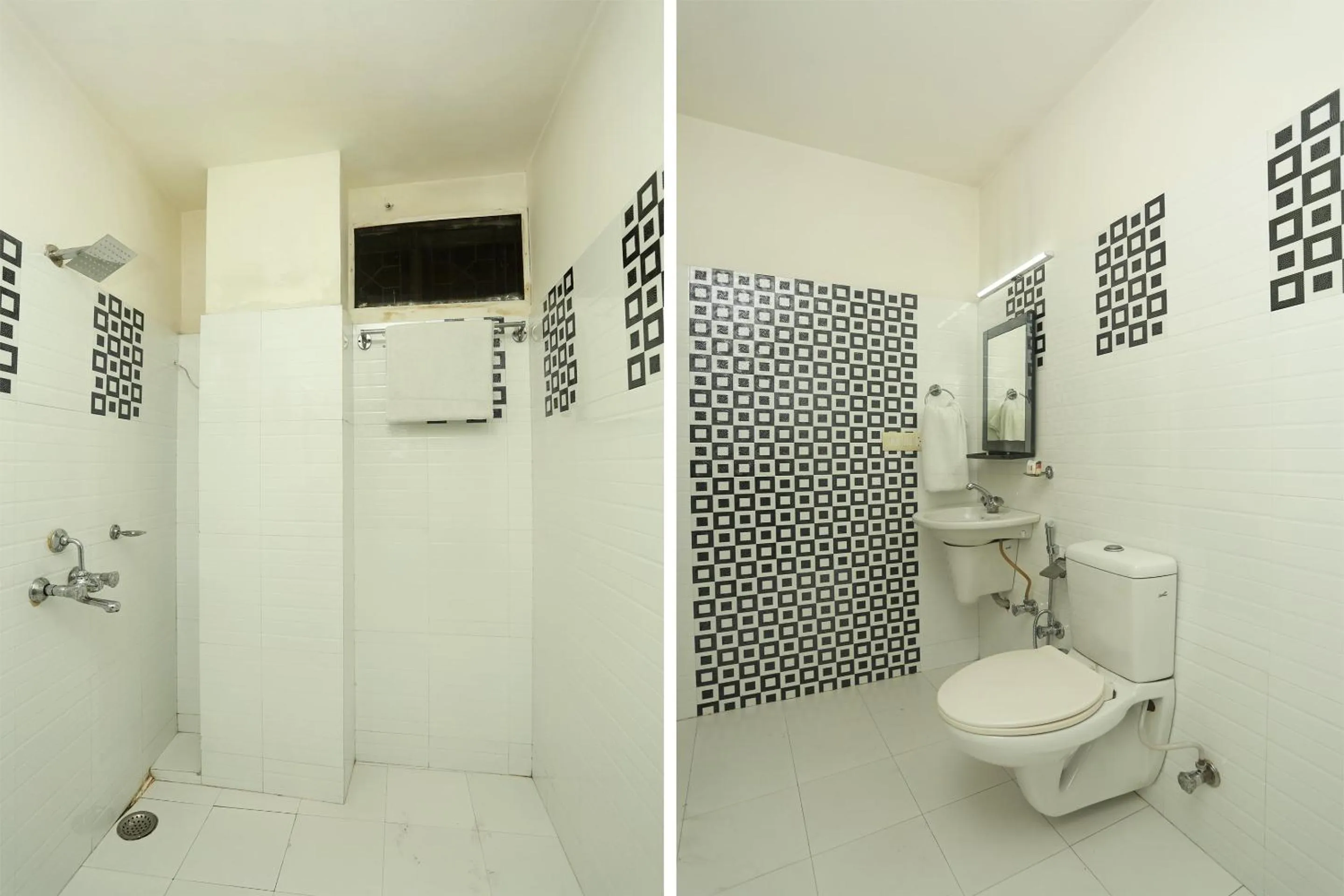 Bathroom in Hotel O Sai President