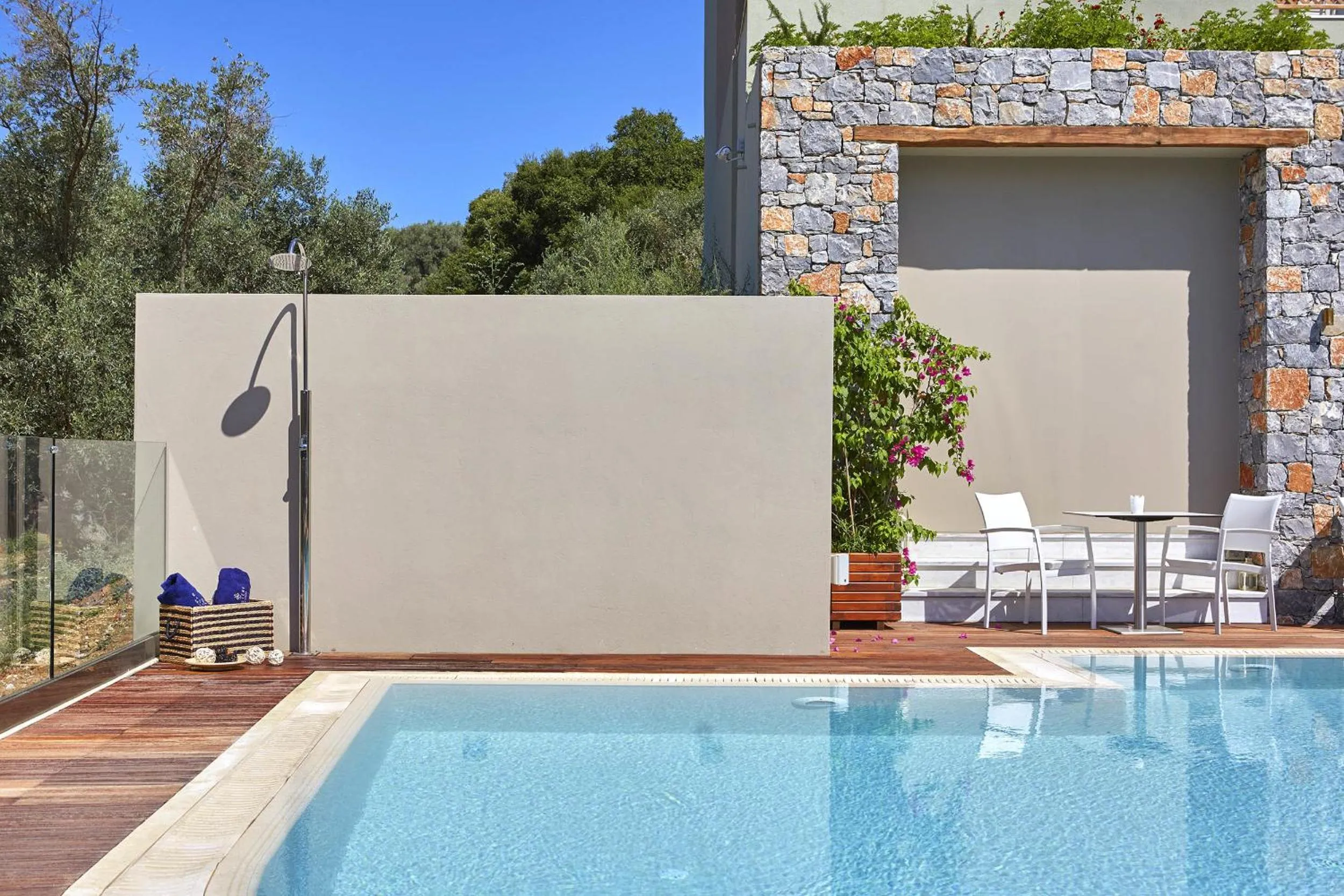 Swimming pool in Mystery Skiathos Luxury Residence