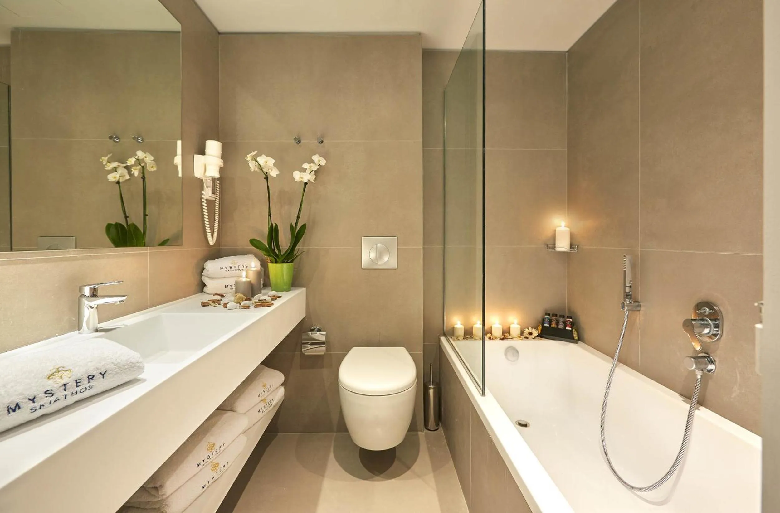 Bathroom in Mystery Skiathos Luxury Residence