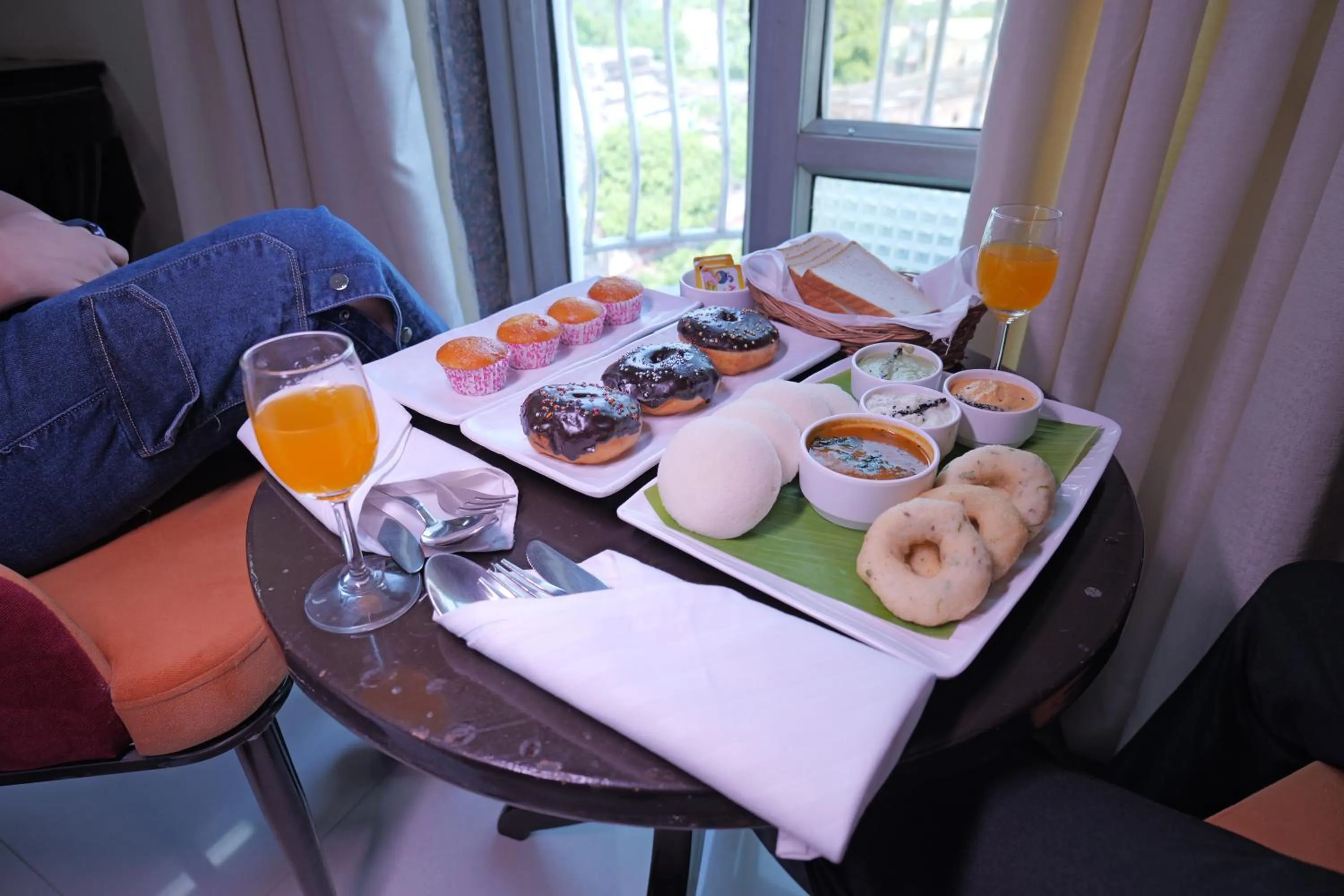 Food in Foxoso Taj View Hotel