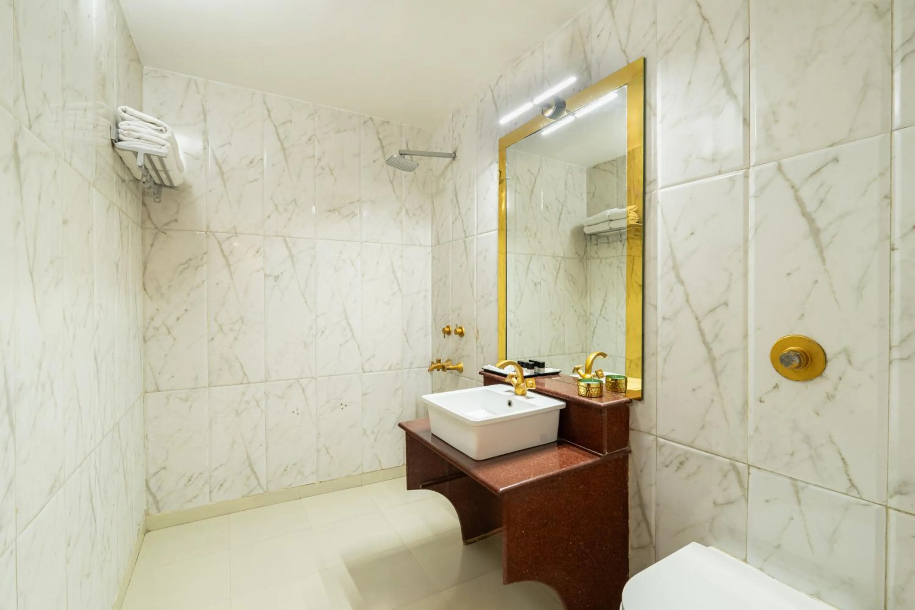 Shower in Foxoso Taj View Hotel