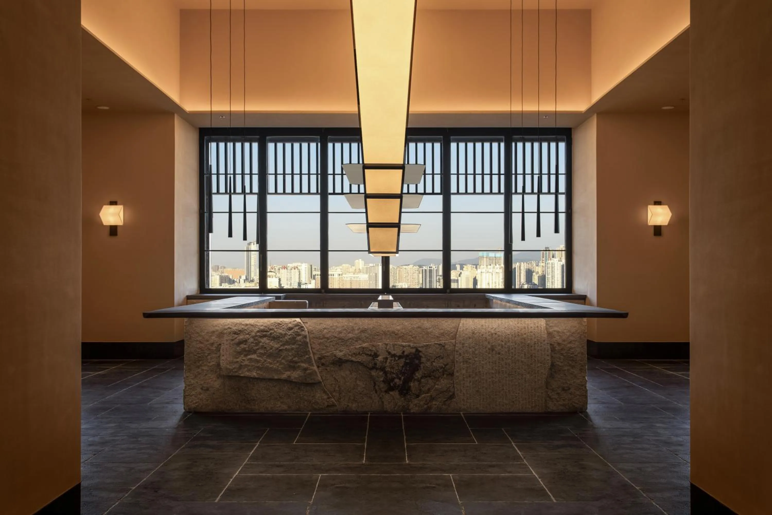 Lounge or bar in Ascott Fengyishan Shenzhen