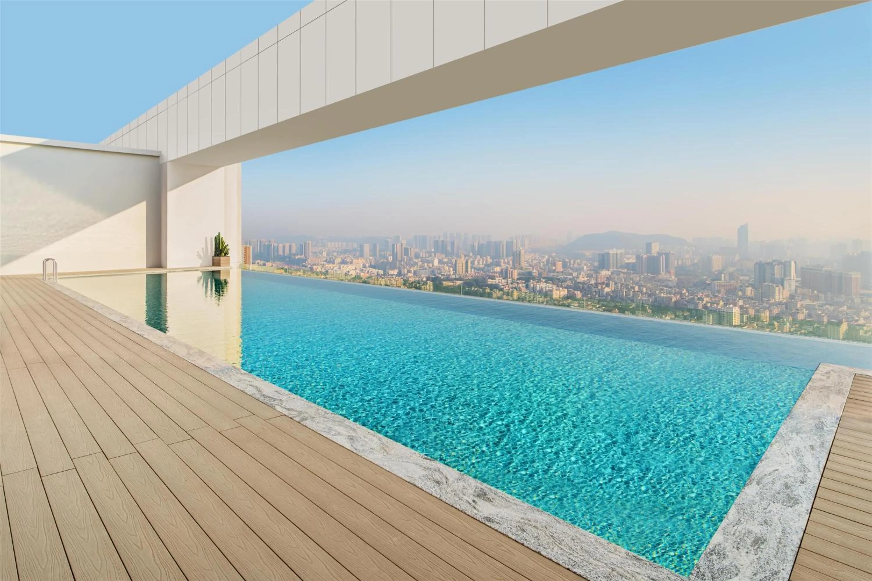 Pool view in Ascott Fengyishan Shenzhen