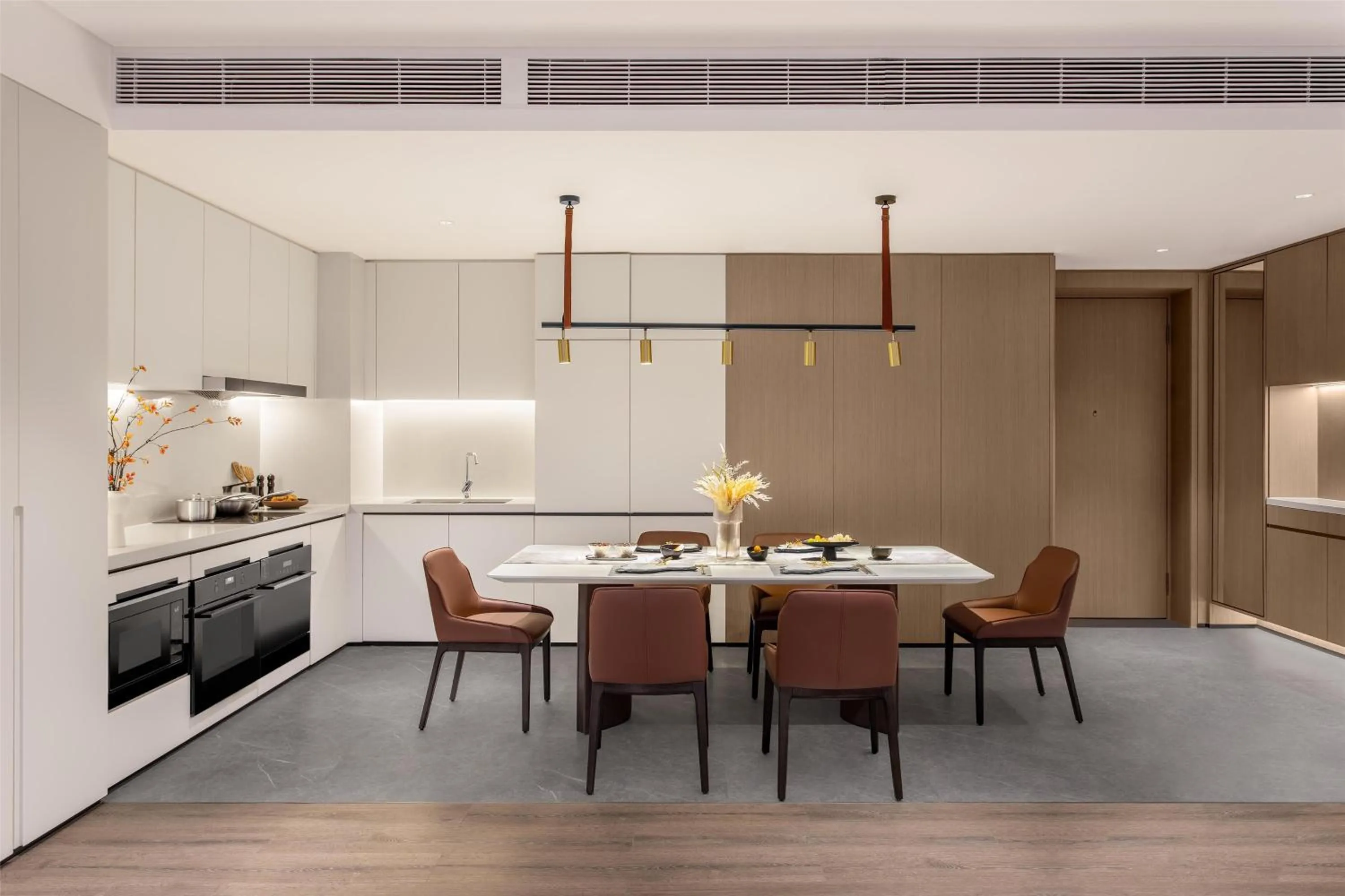 Kitchen or kitchenette in Ascott Fengyishan Shenzhen