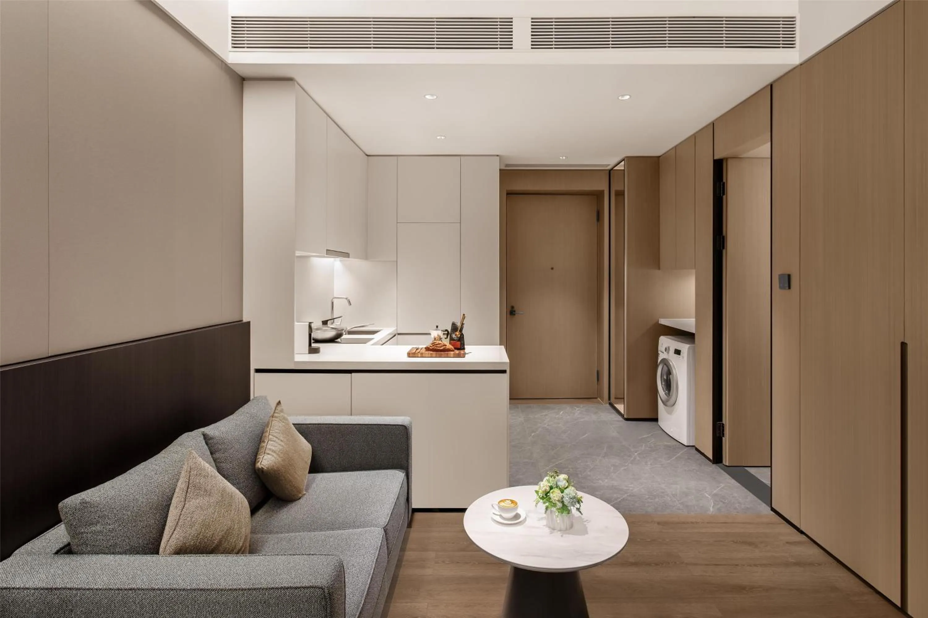 Bedroom in Ascott Fengyishan Shenzhen