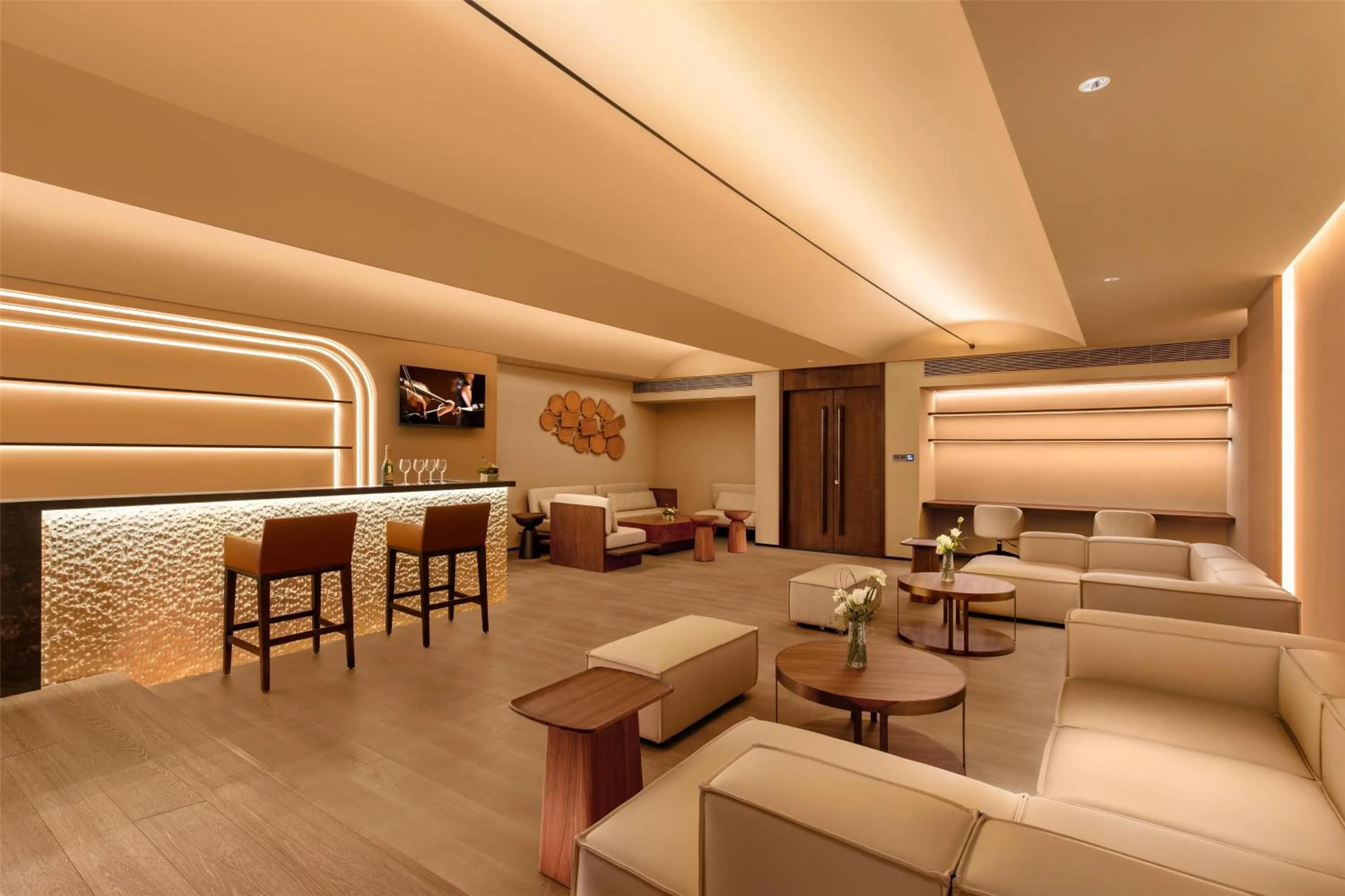 Lounge or bar in Ascott Fengyishan Shenzhen